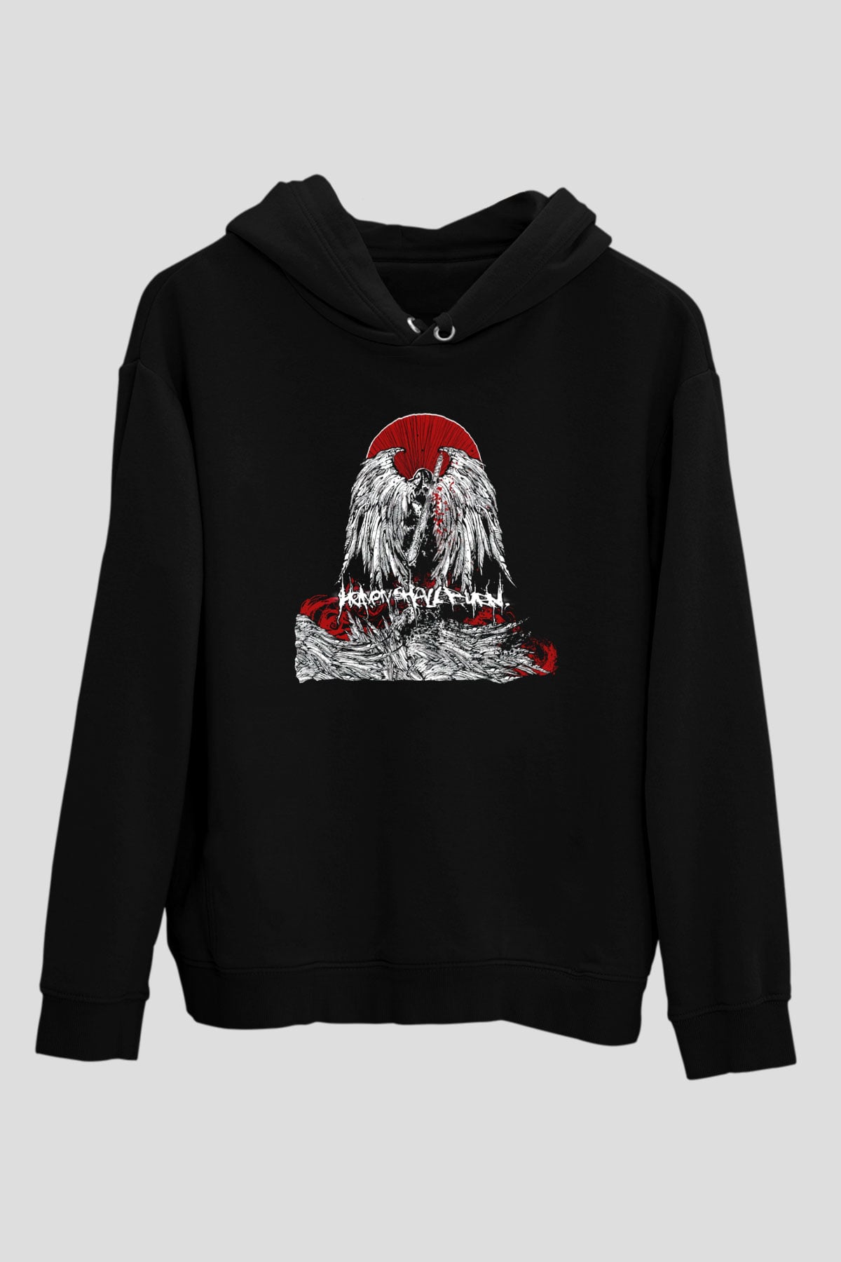 Heaven Shall Burn Siyah Unisex Hoodie