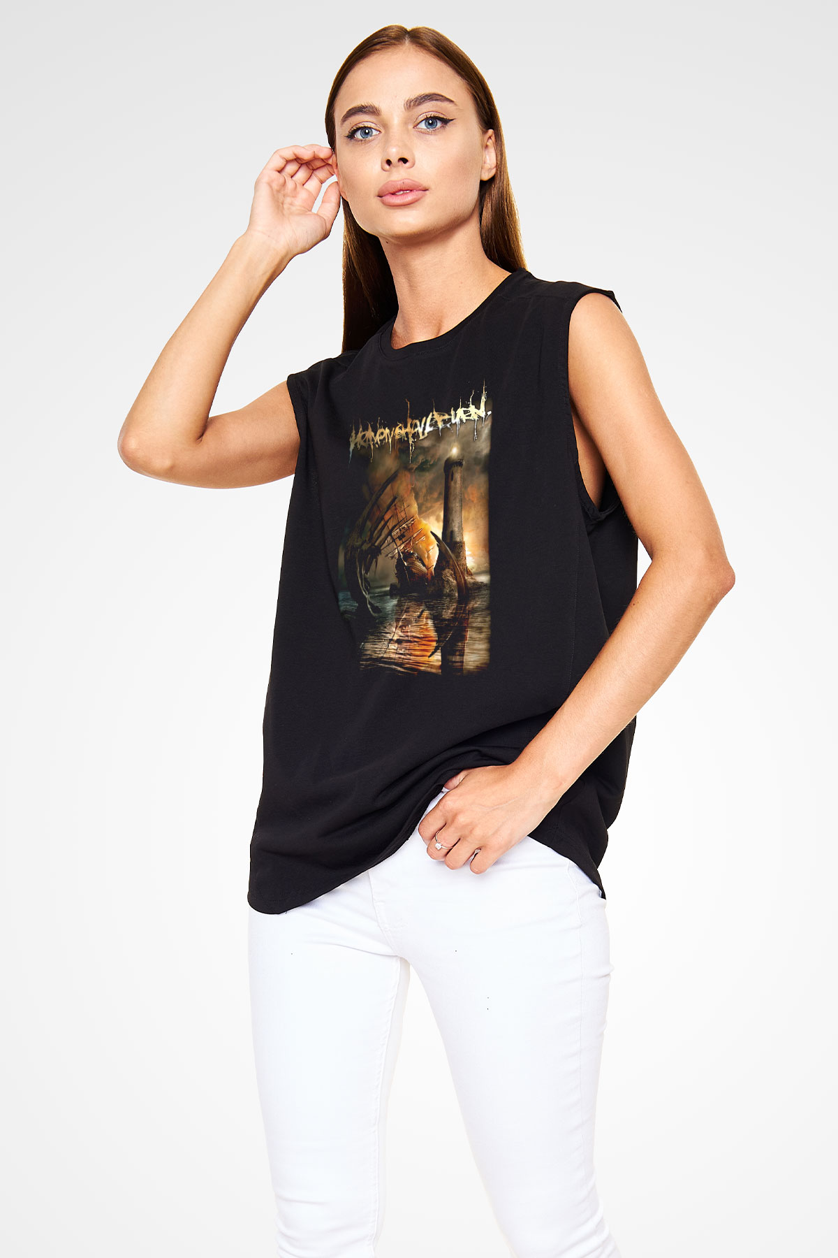 Heaven Shall Burn Siyah Unisex Kolsuz Tişört
