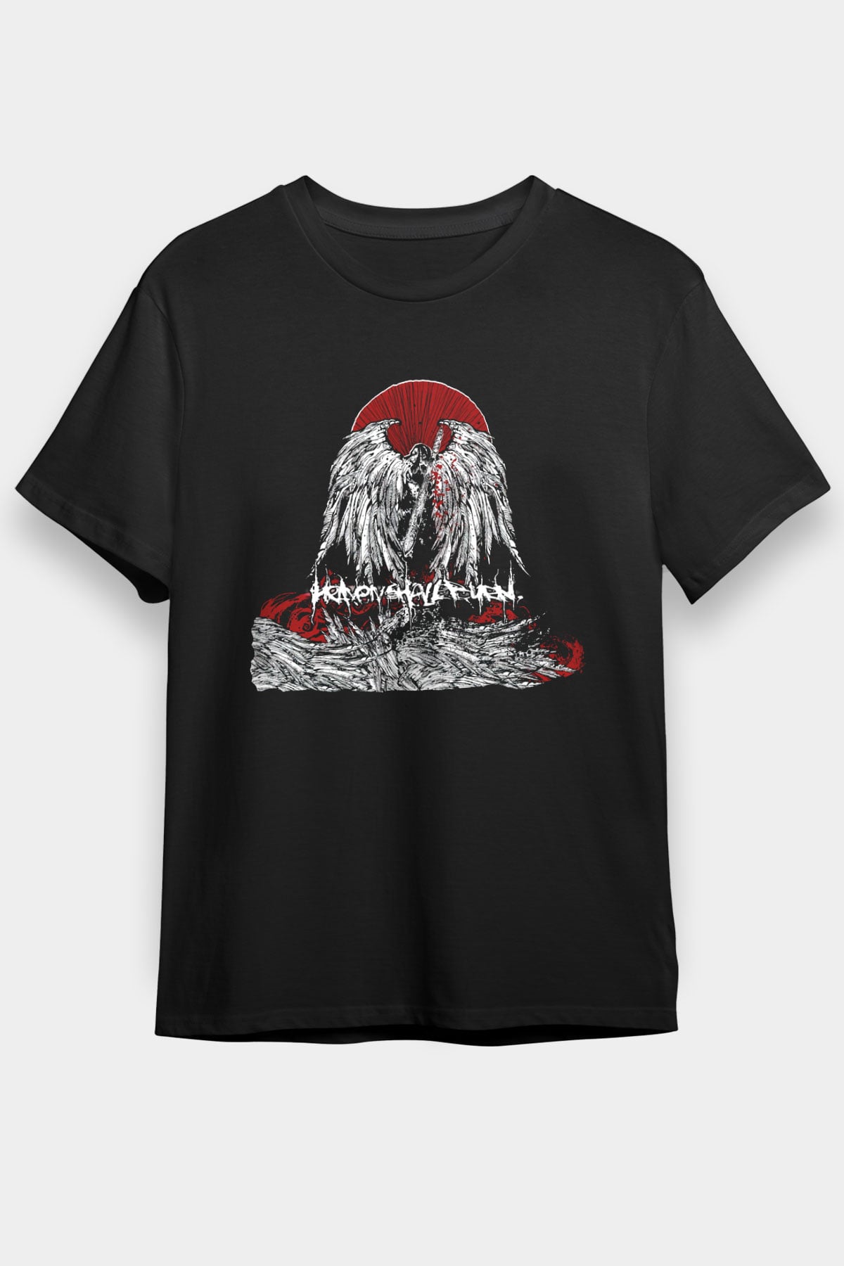 Heaven Shall Burn Siyah Unisex Tişört T-Shirt - TişörtFabrikası