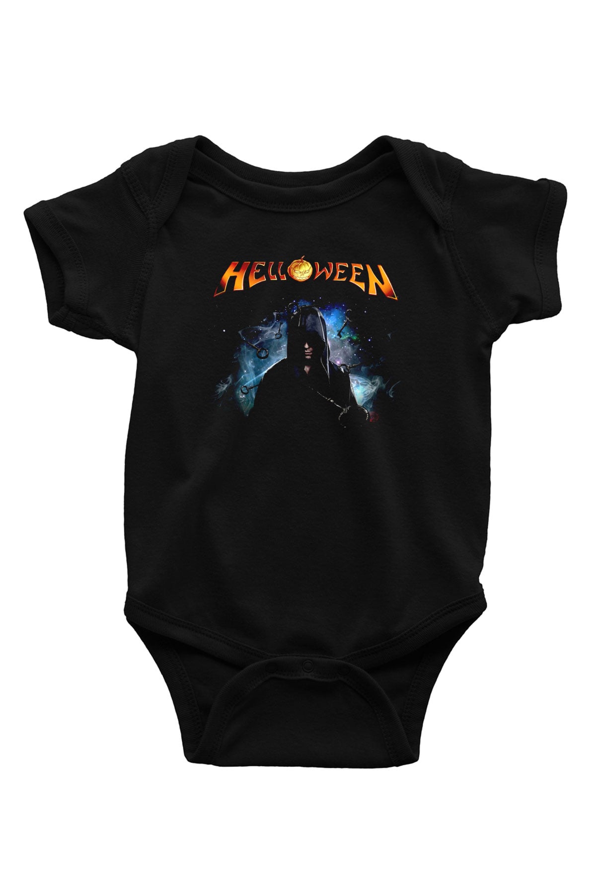 Helloween Siyah Bebek Body - Zıbın
