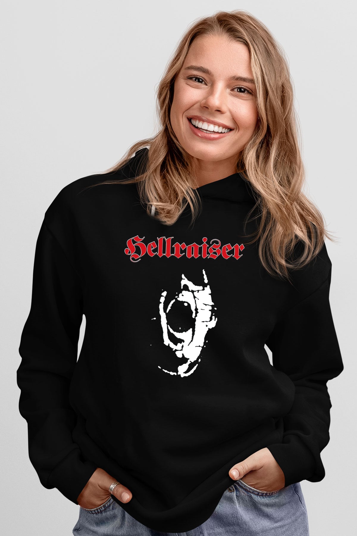 Hellraiser Siyah Unisex Hoodie
