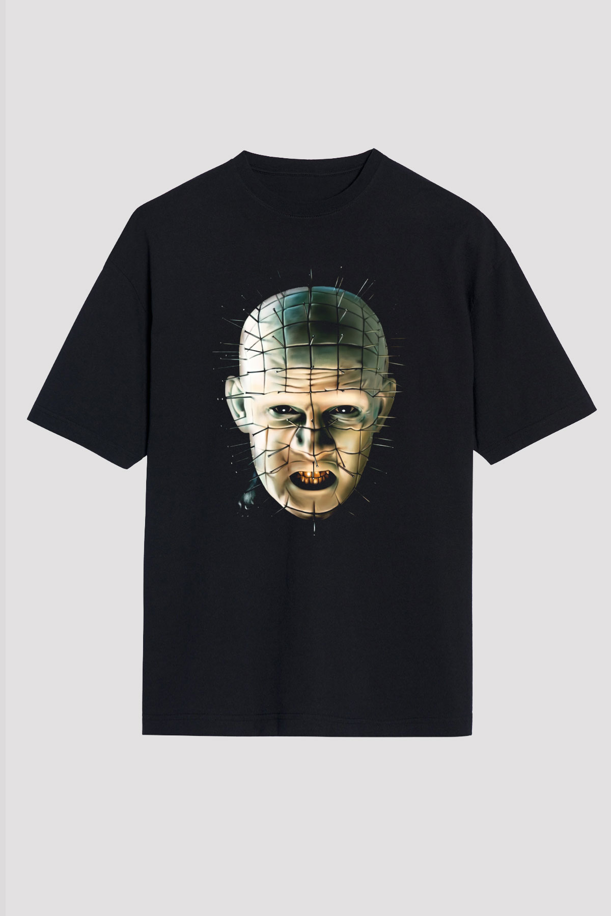 Hellraiser Siyah Unisex Oversize Tişört T-Shirt