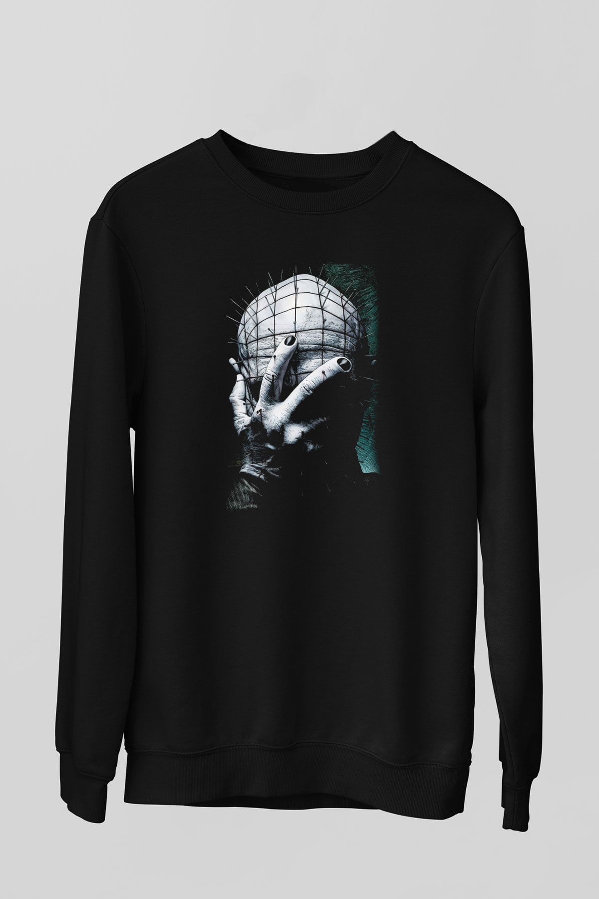 Hellraiser Siyah Unisex Sweatshirt