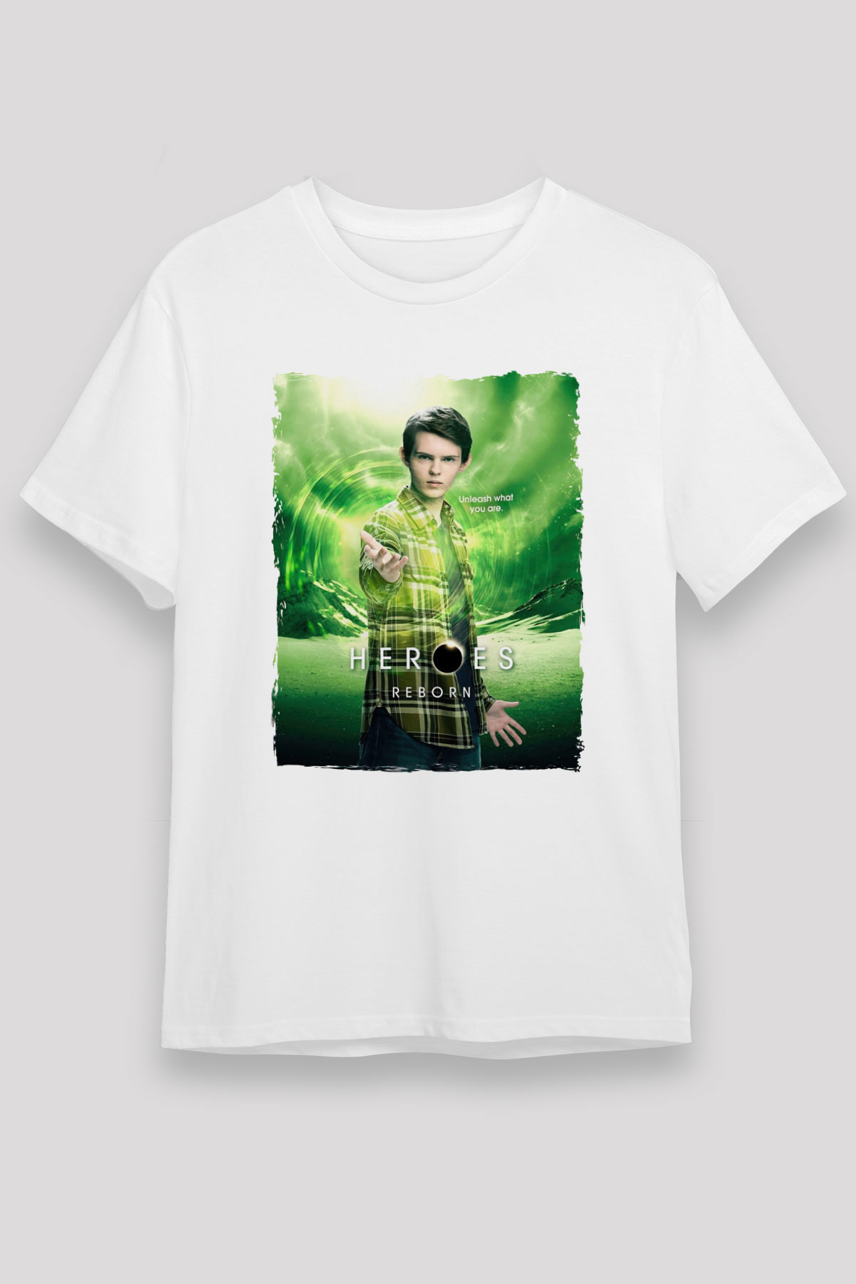 Heroes Beyaz Unisex Tişört T-Shirt