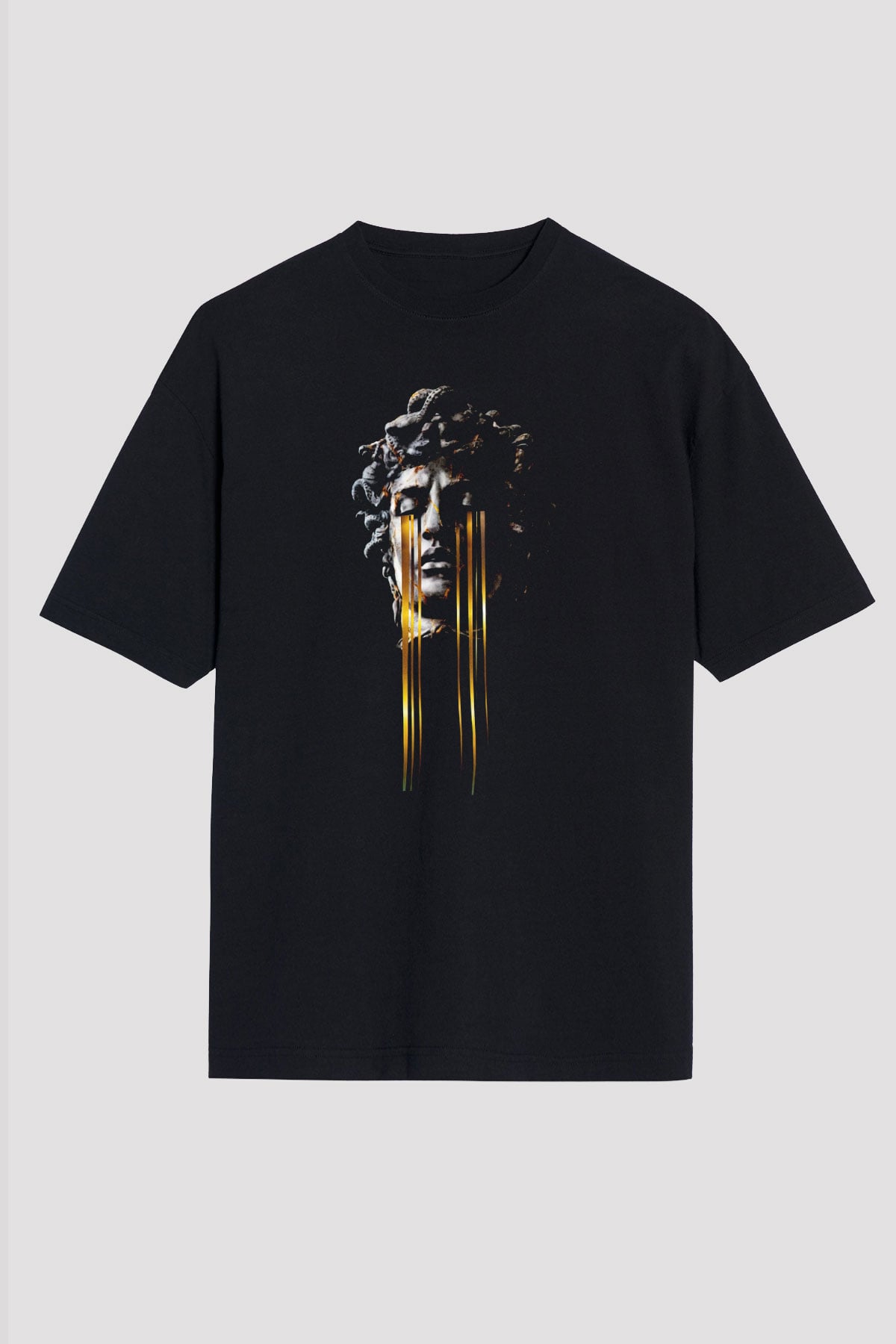 Heykel Temalı Baskılı Unisex Tişört