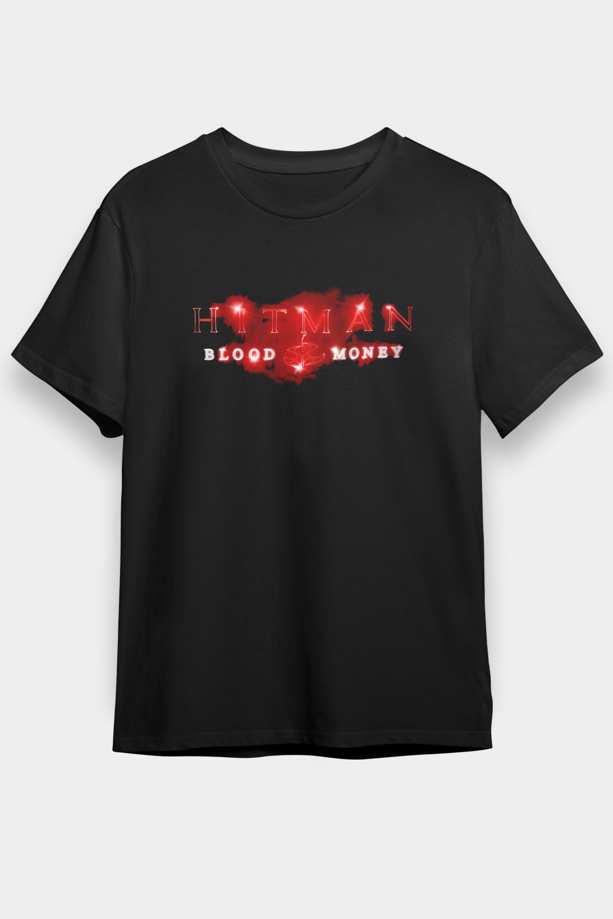 Hitman Siyah Unisex Tişört T-Shirt