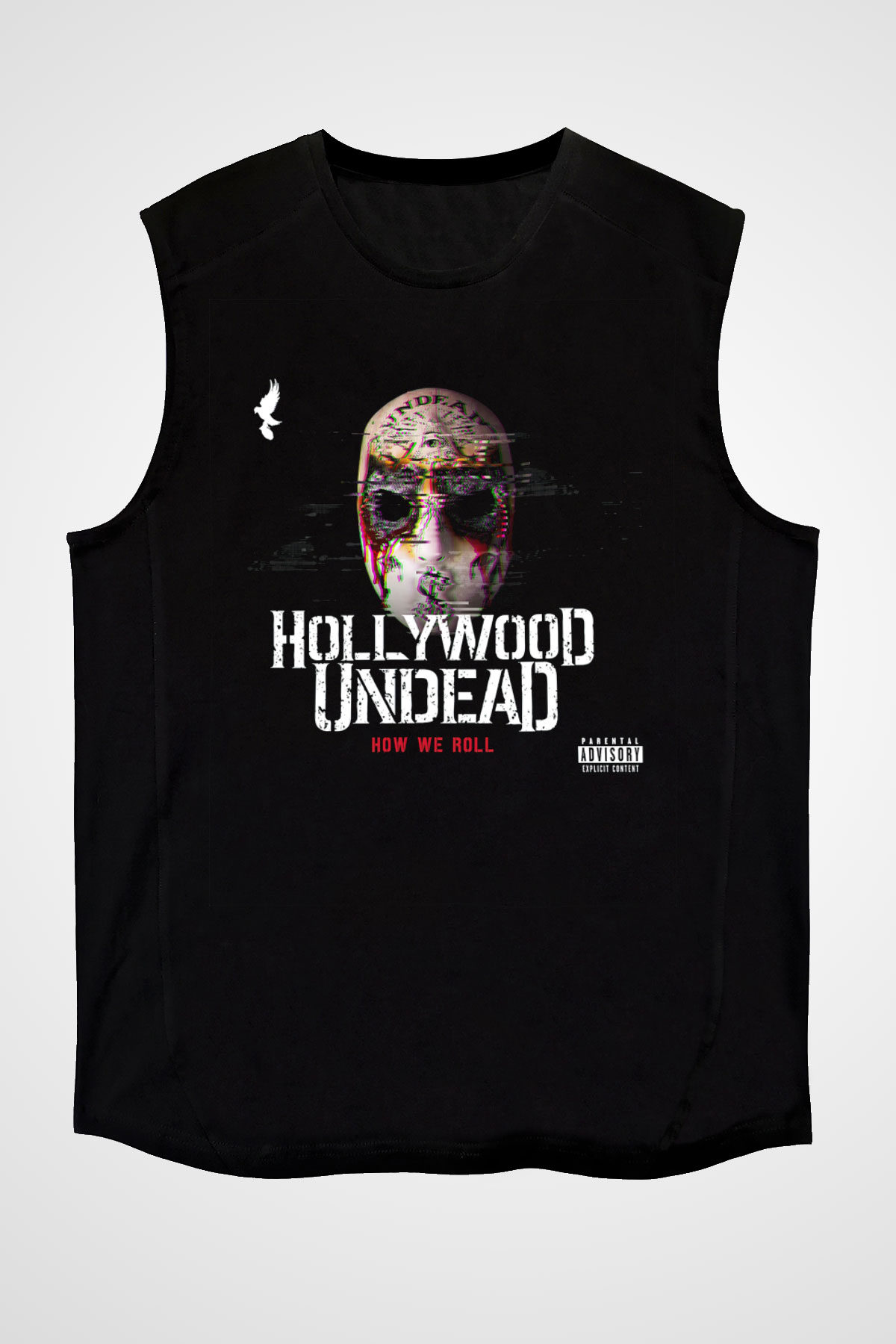 Hollywood Undead Siyah Unisex Kolsuz Tişört