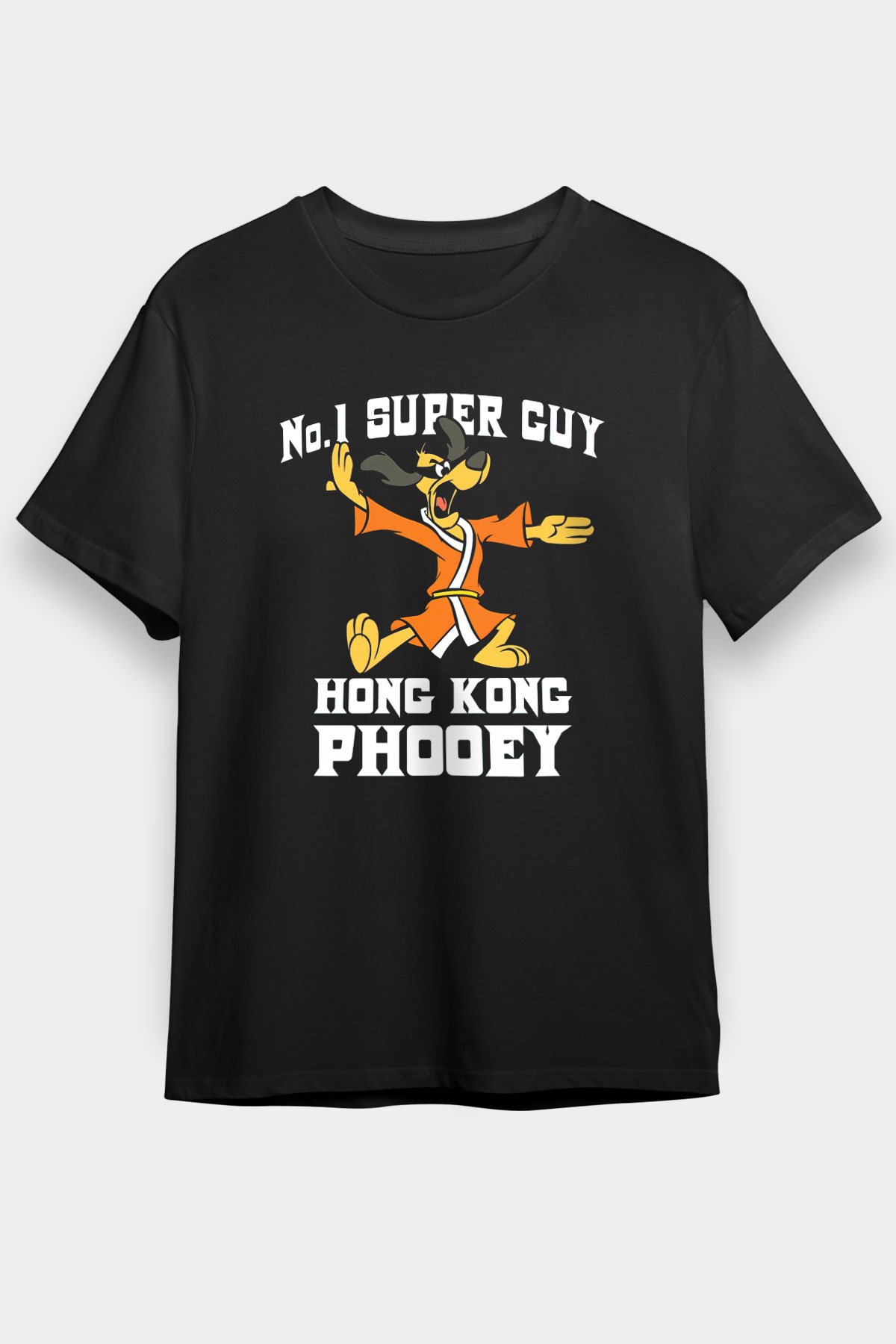 Hong Kong Phooey Siyah Unisex Tişört