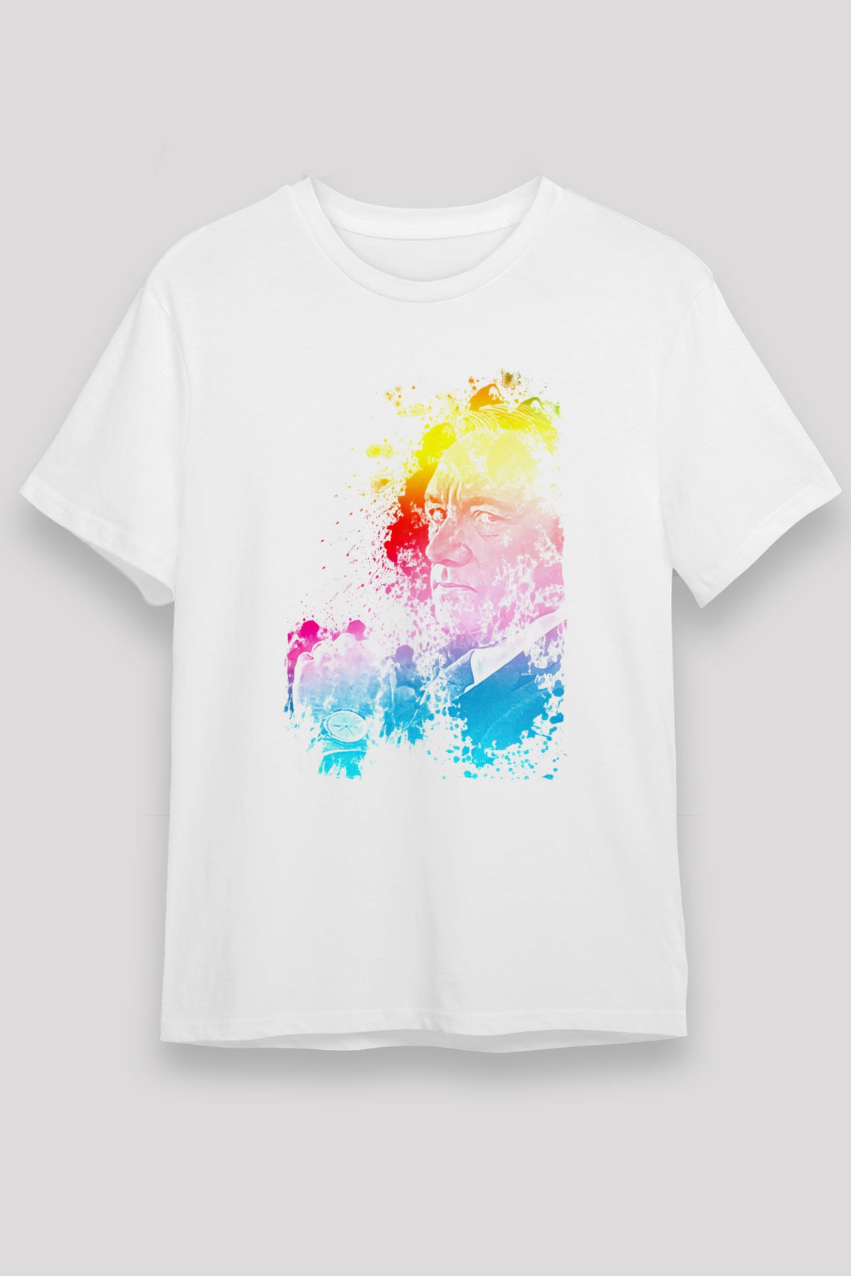 House of Cards Beyaz Unisex Tişört T-Shirt