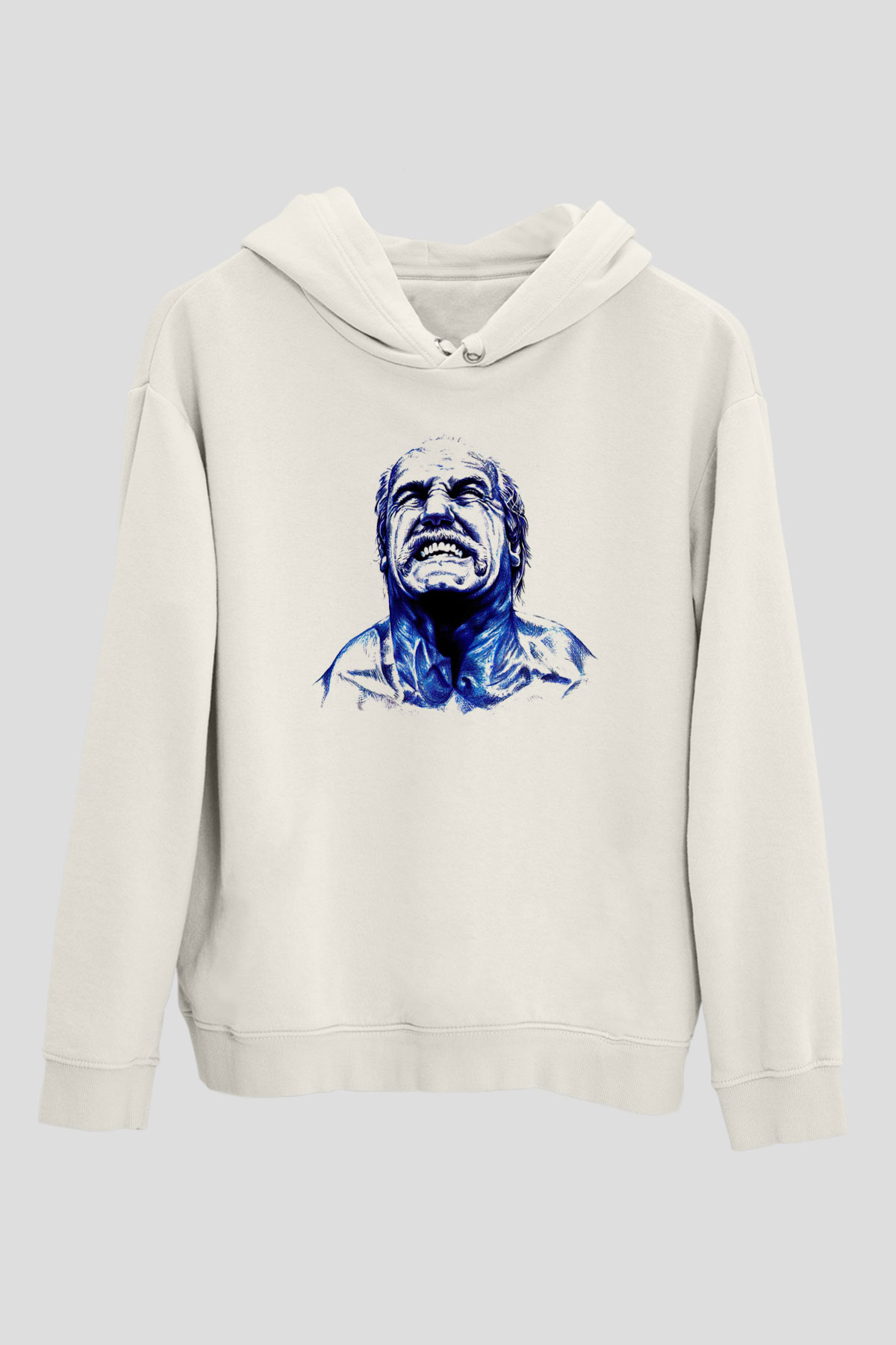 Hulk Hogan Beyaz Unisex Hoodie