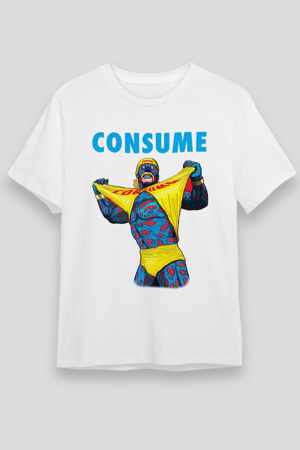 Hulk Hogan Beyaz Unisex Tişört