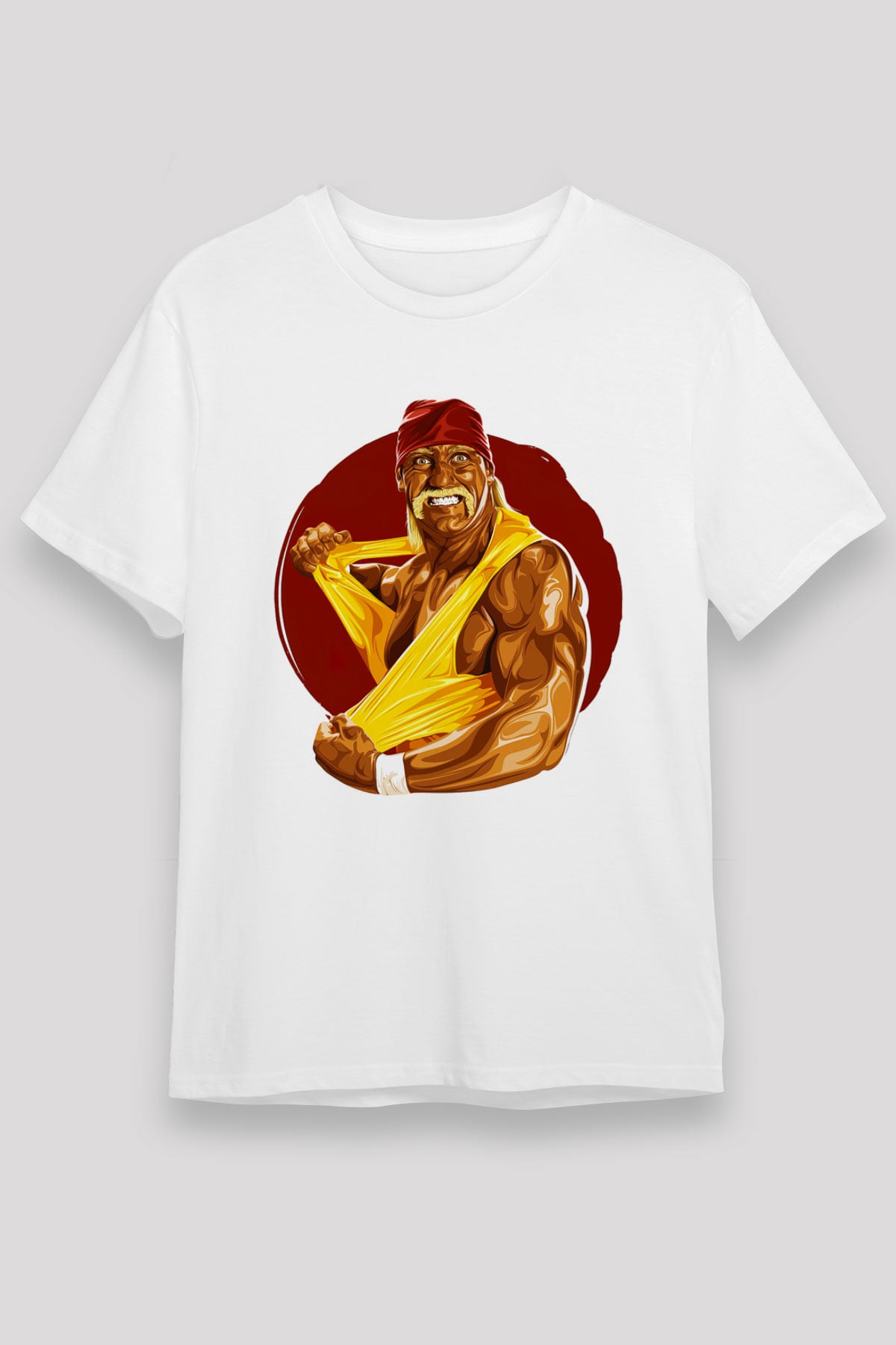 Hulk Hogan Beyaz Unisex Tişört