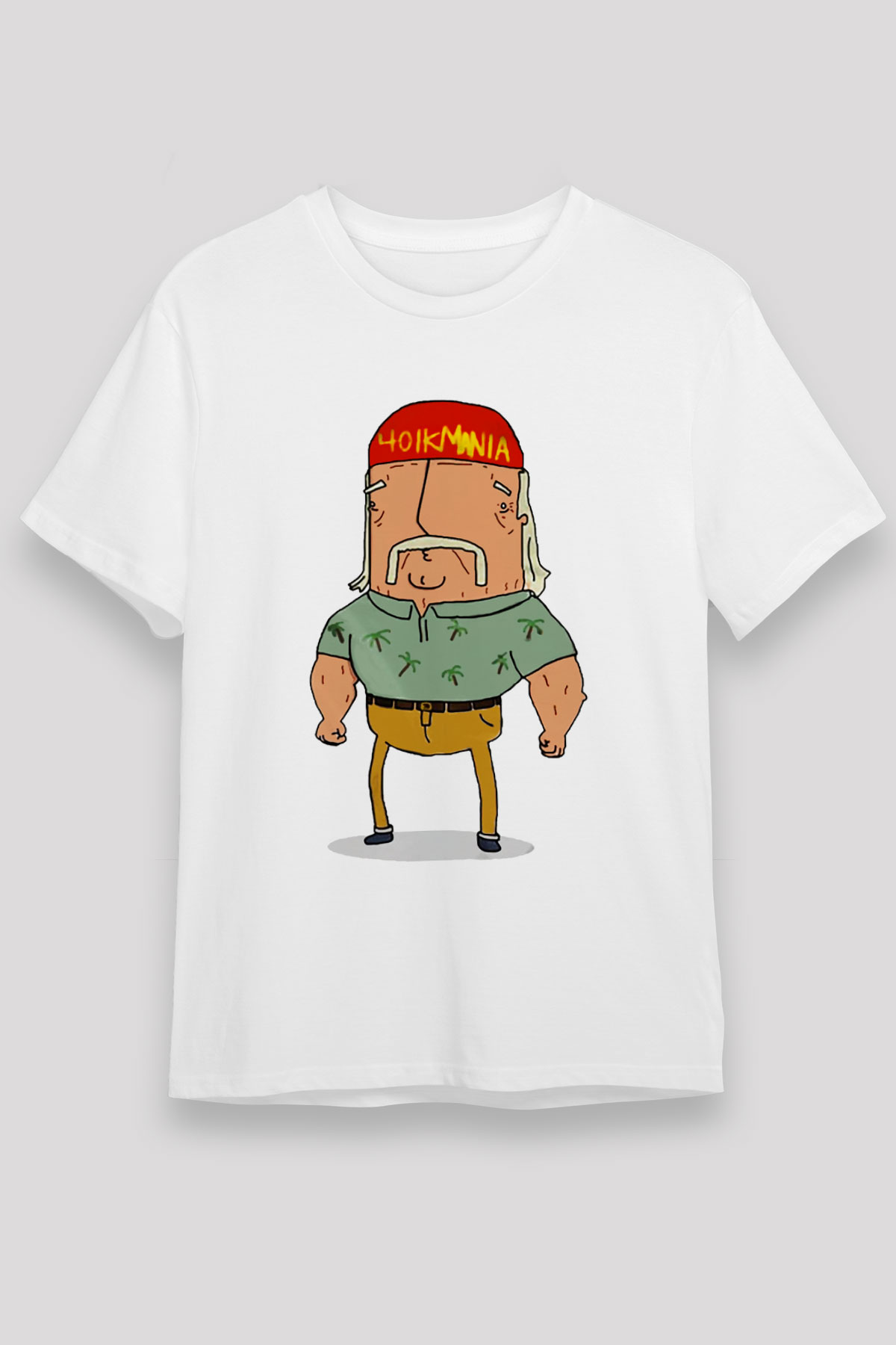 Hulk Hogan Beyaz Unisex Tişört