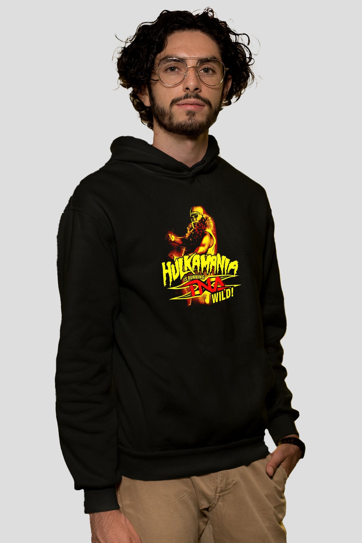 Hulk Hogan Siyah Unisex Hoodie