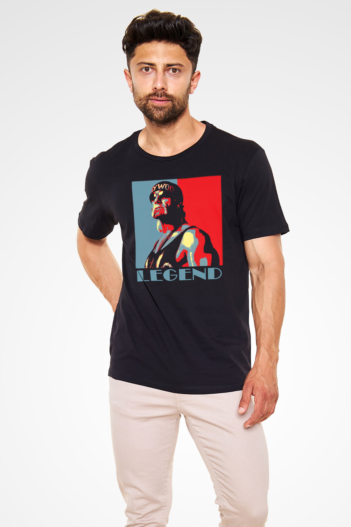 Hulk Hogan Siyah Unisex Tişört