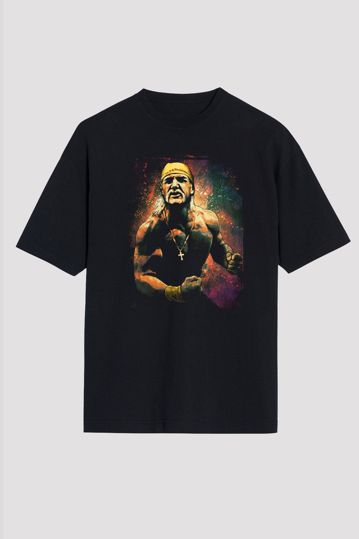 Hulk Hogan Siyah Unisex Tişört