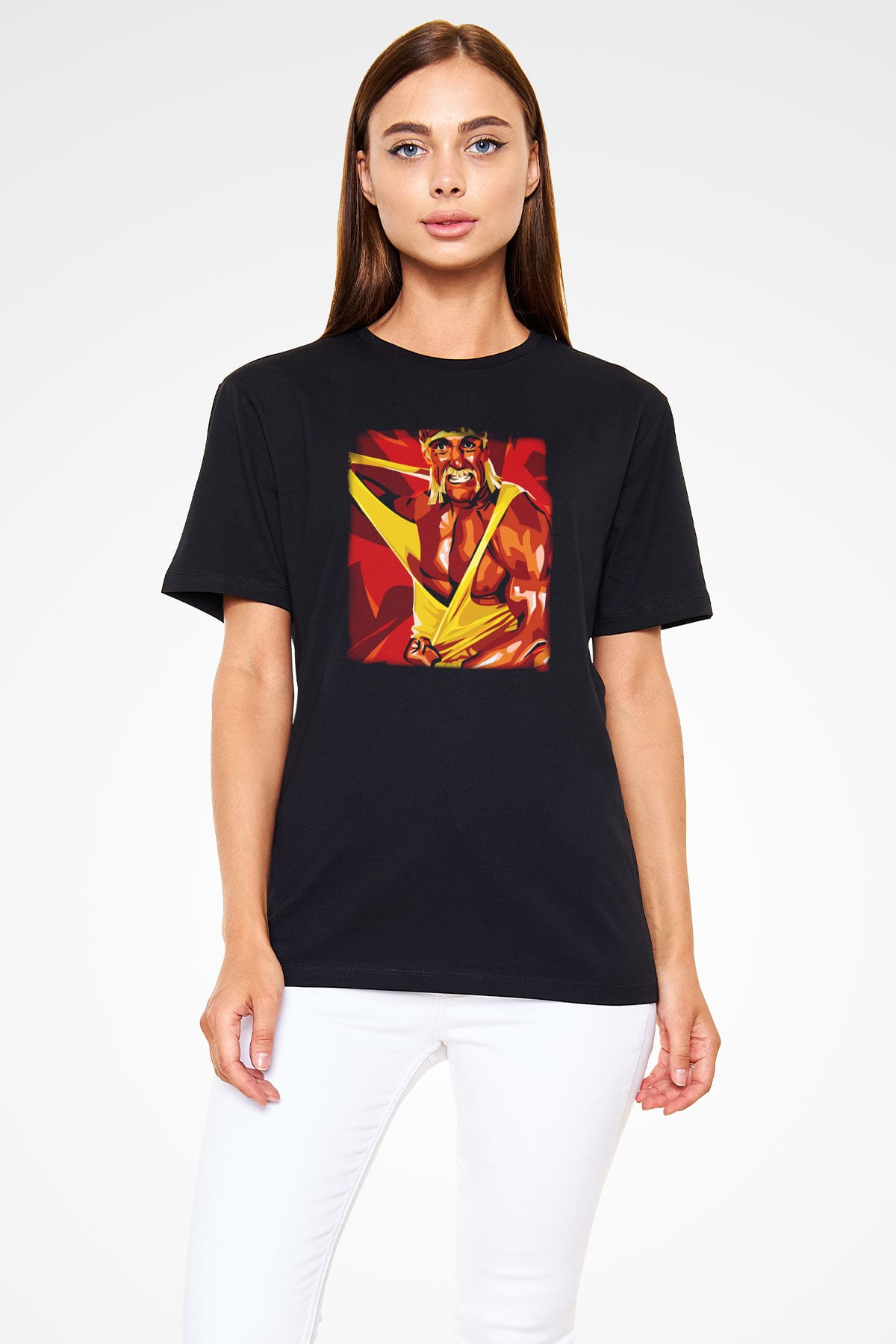 Hulk Hogan Siyah Unisex Tişört