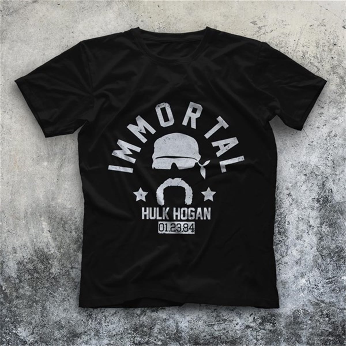 Hulk Hogan Siyah Unisex Tişört