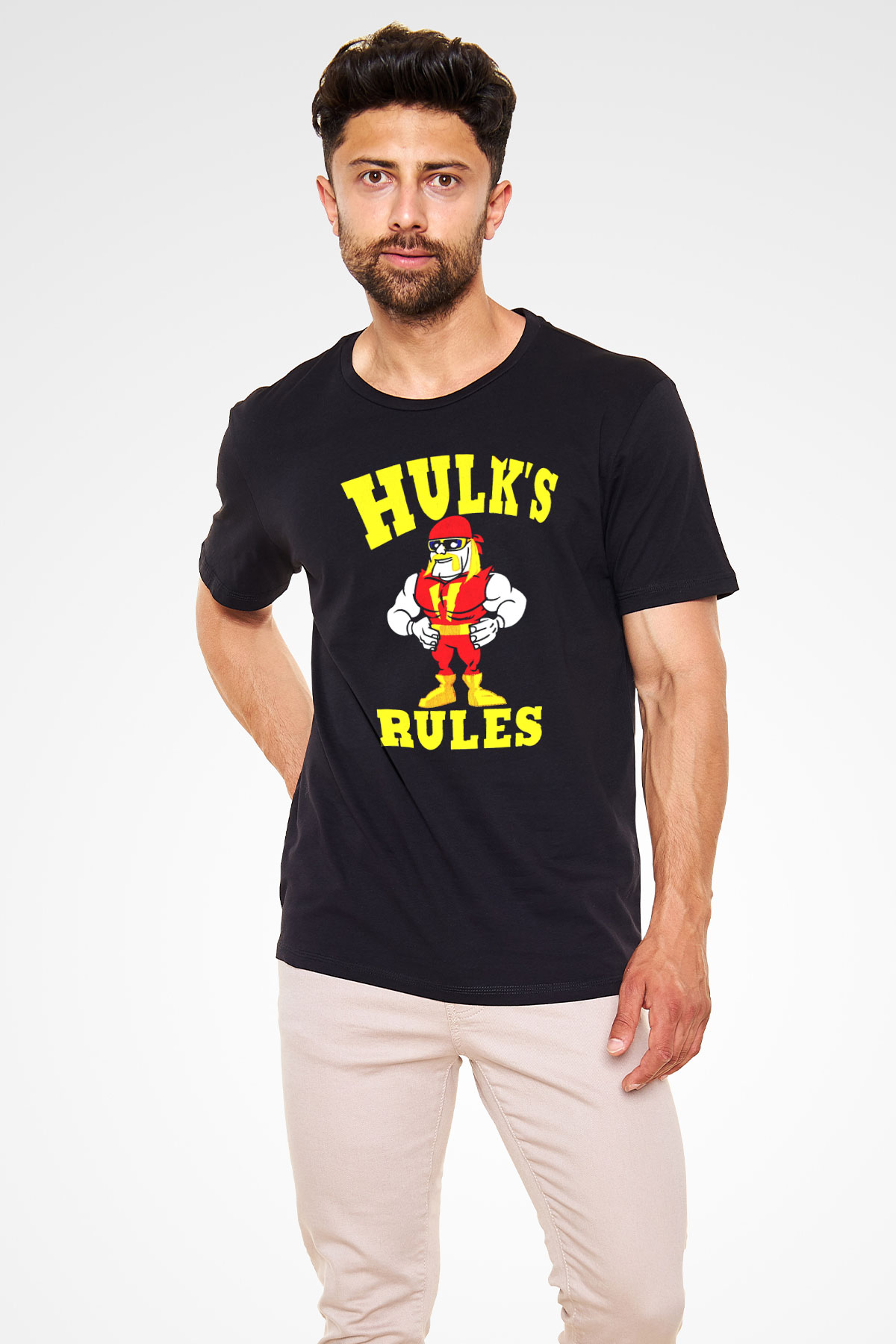 Hulk Hogan Siyah Unisex Tişört