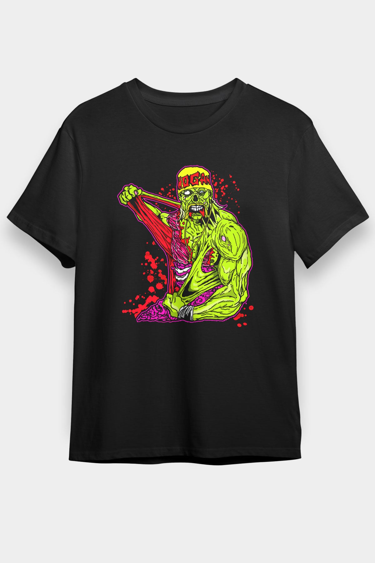Hulk Hogan Siyah Unisex Tişört