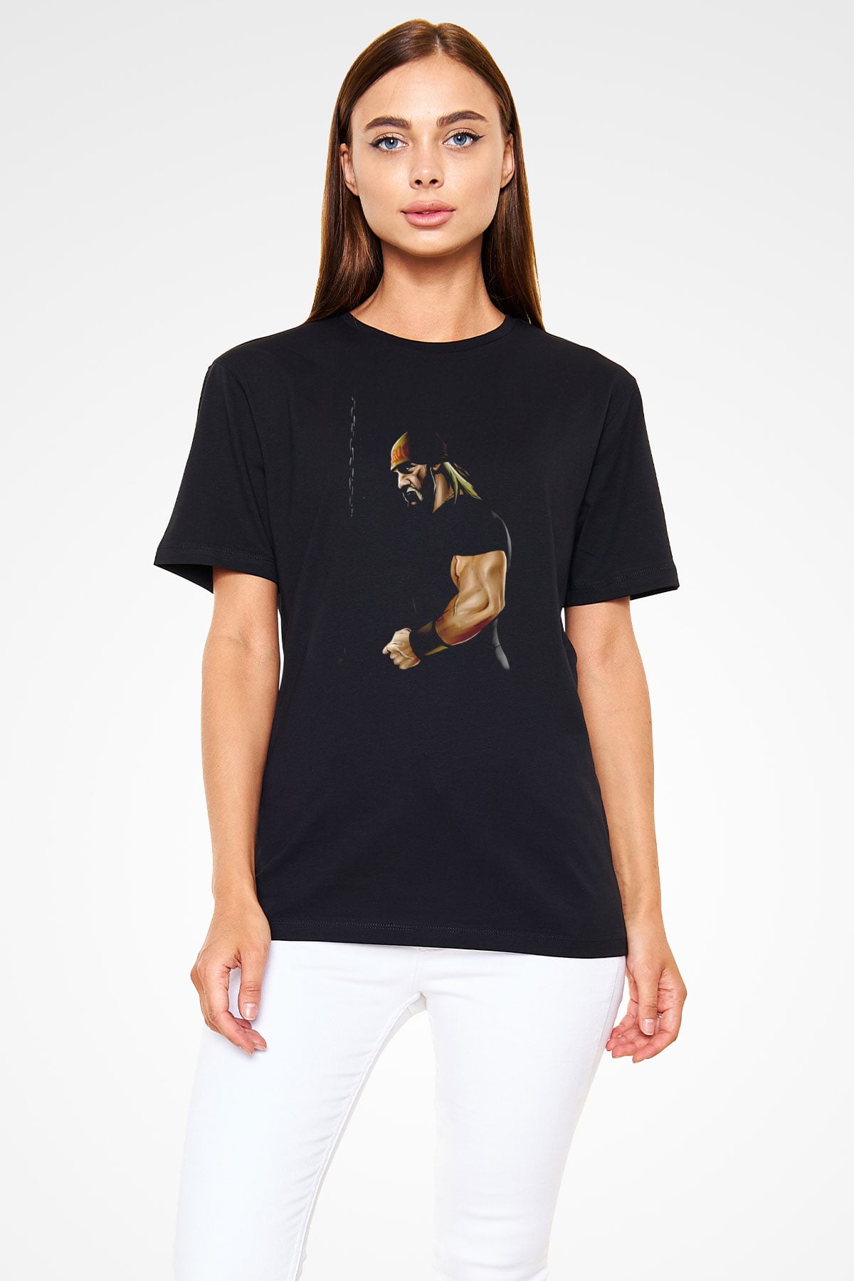 Hulk Hogan Siyah Unisex Tişört