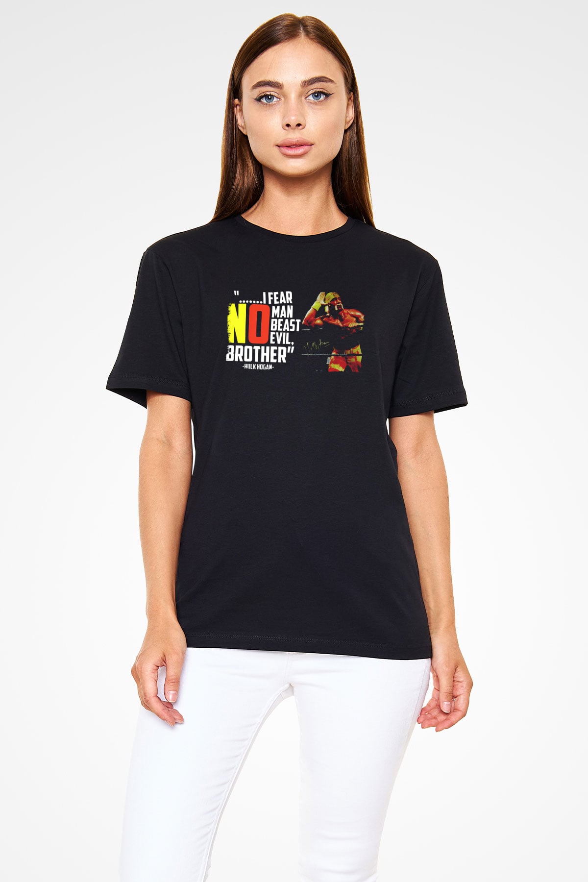 Hulk Hogan Siyah Unisex Tişört