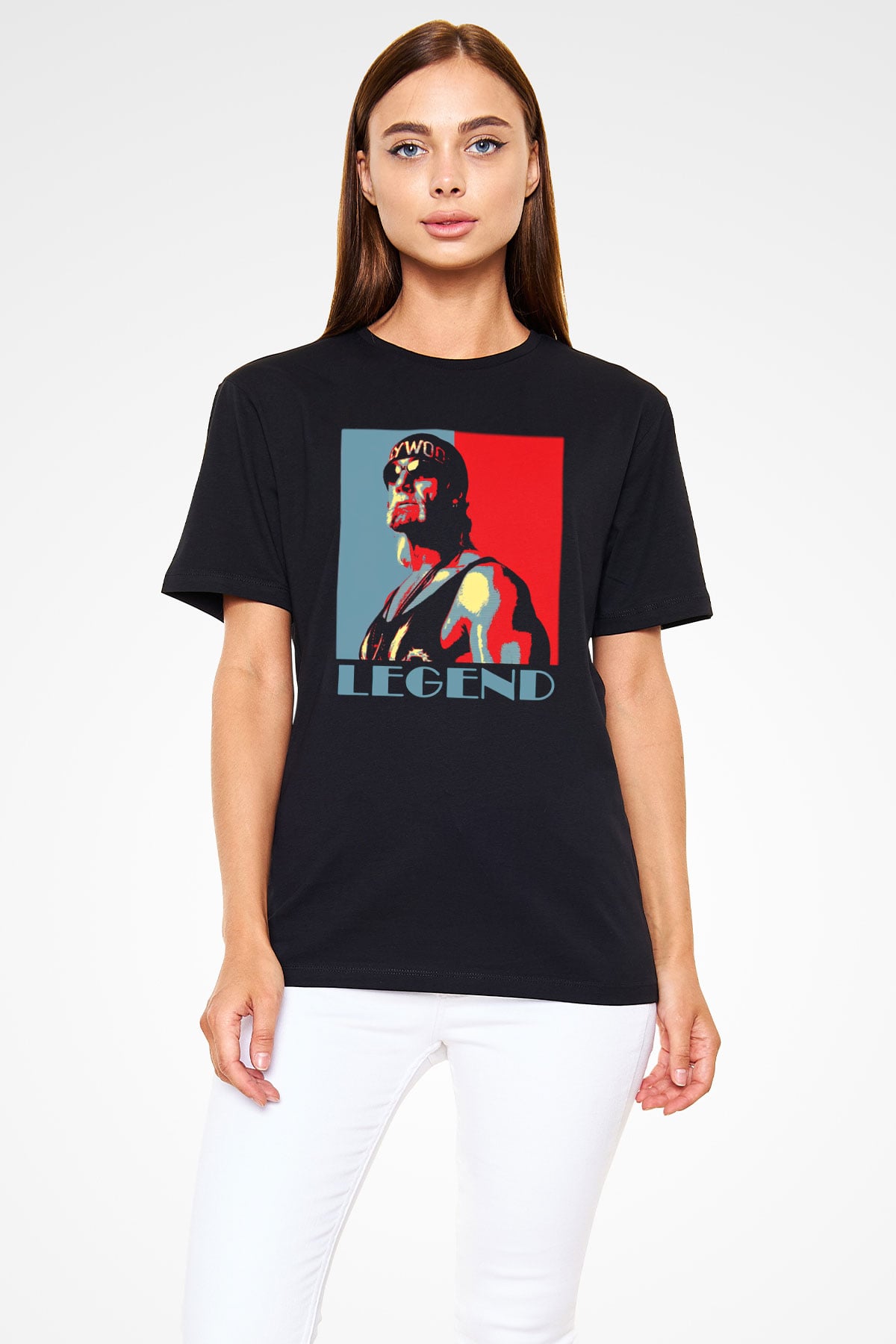 Hulk Hogan Siyah Unisex Tişört