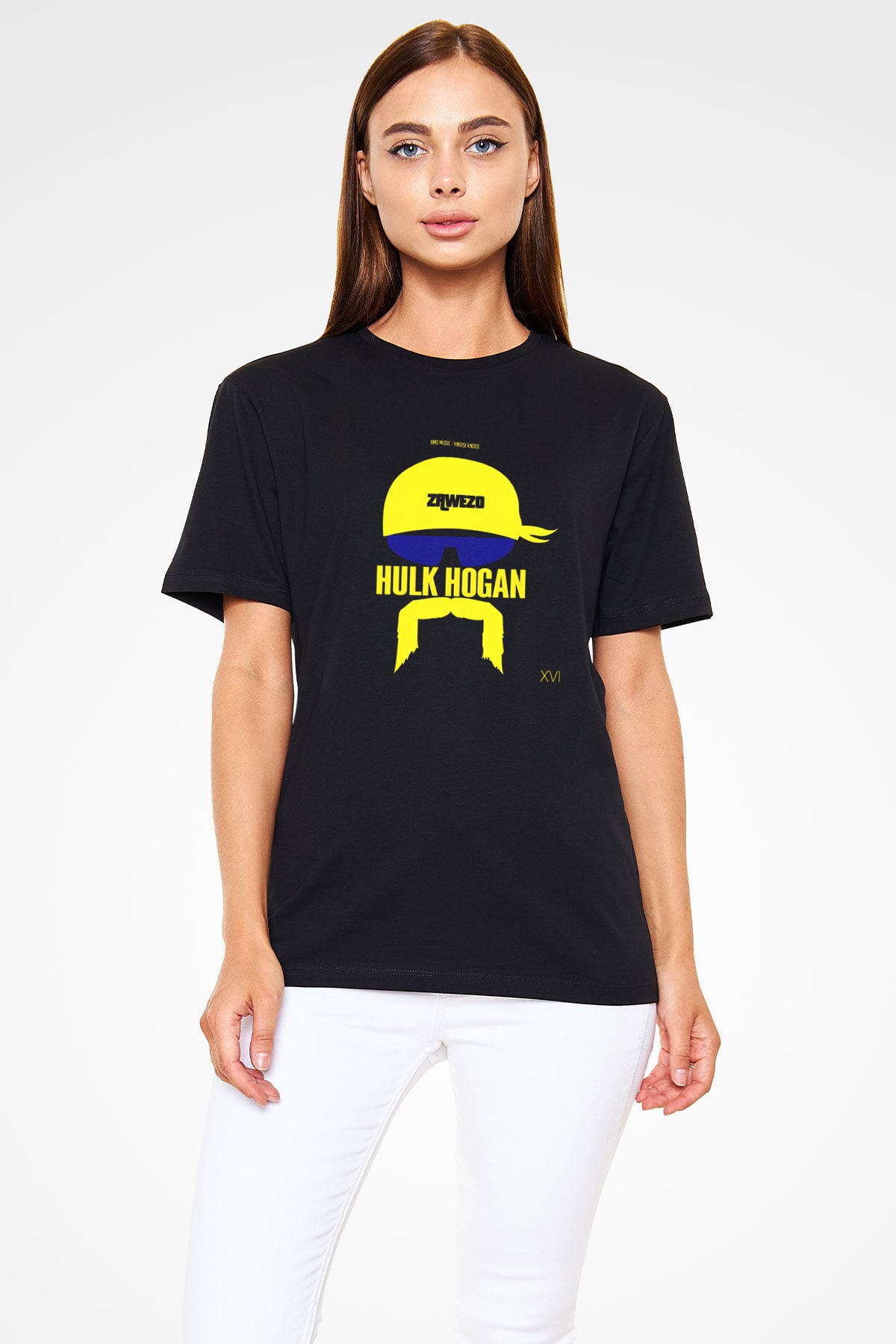 Hulk Hogan Siyah Unisex Tişört