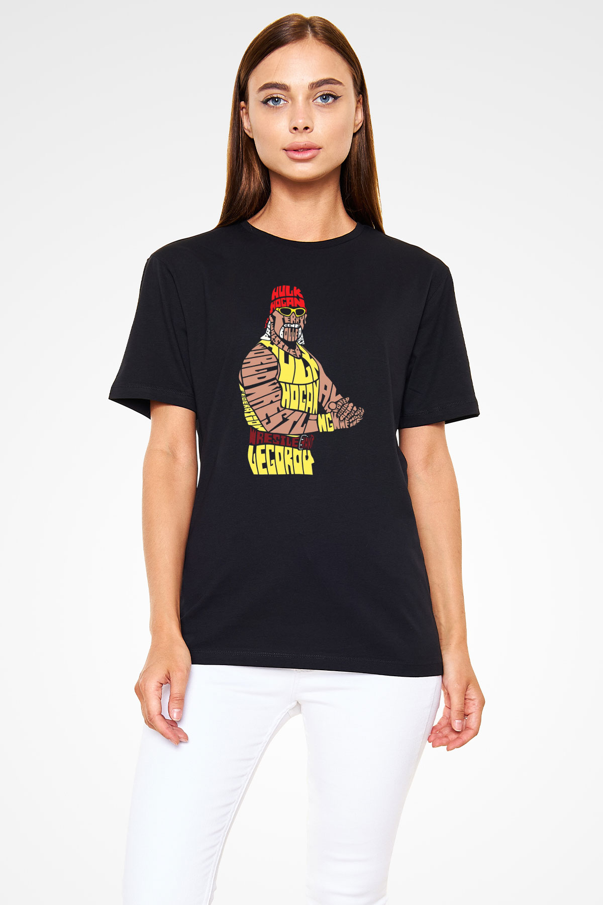 Hulk Hogan Siyah Unisex Tişört
