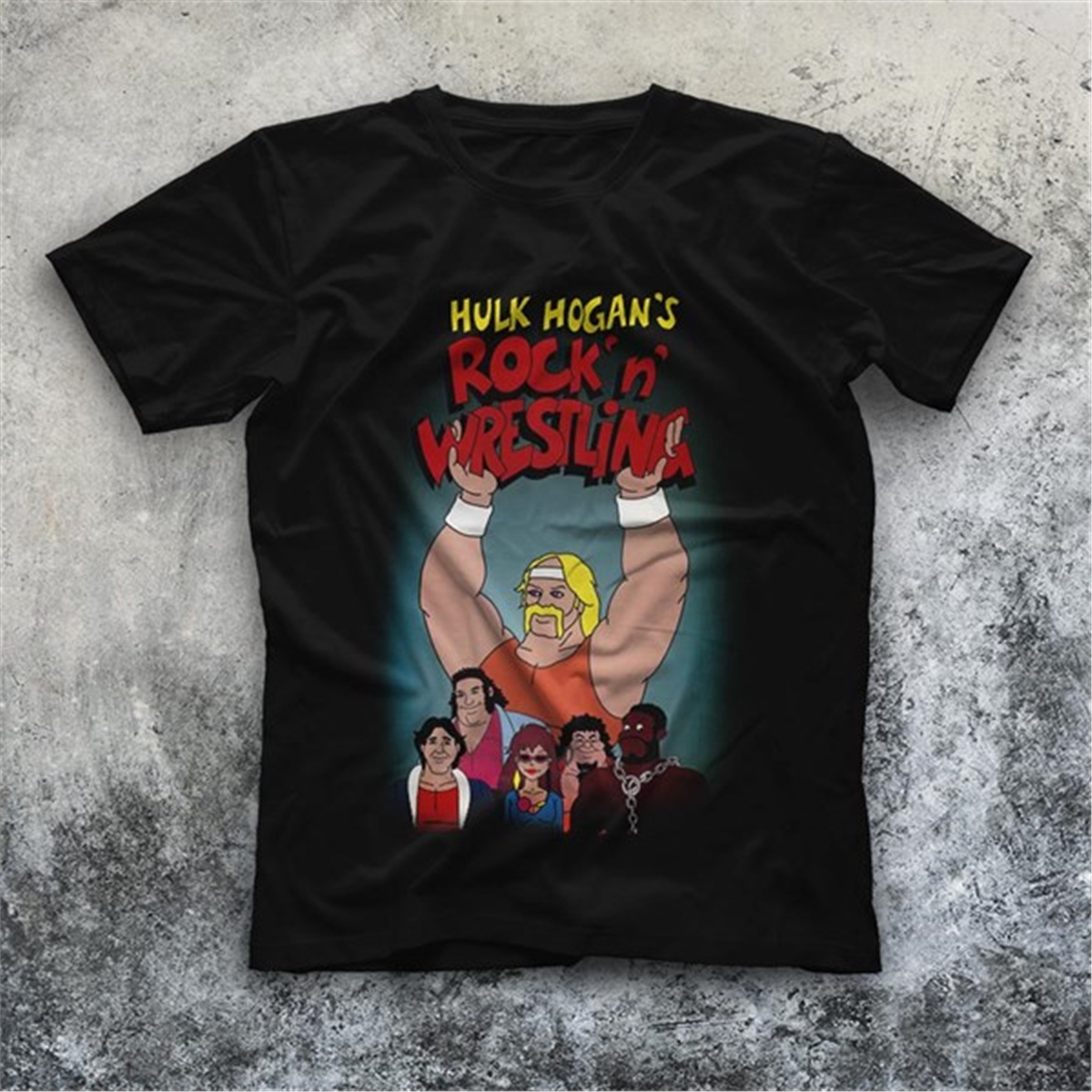 Hulk Hogan Siyah Unisex Tişört