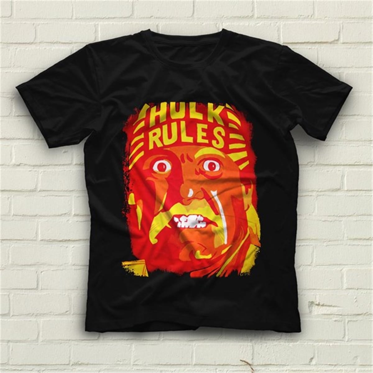 Hulk Hogan Siyah Unisex Tişört