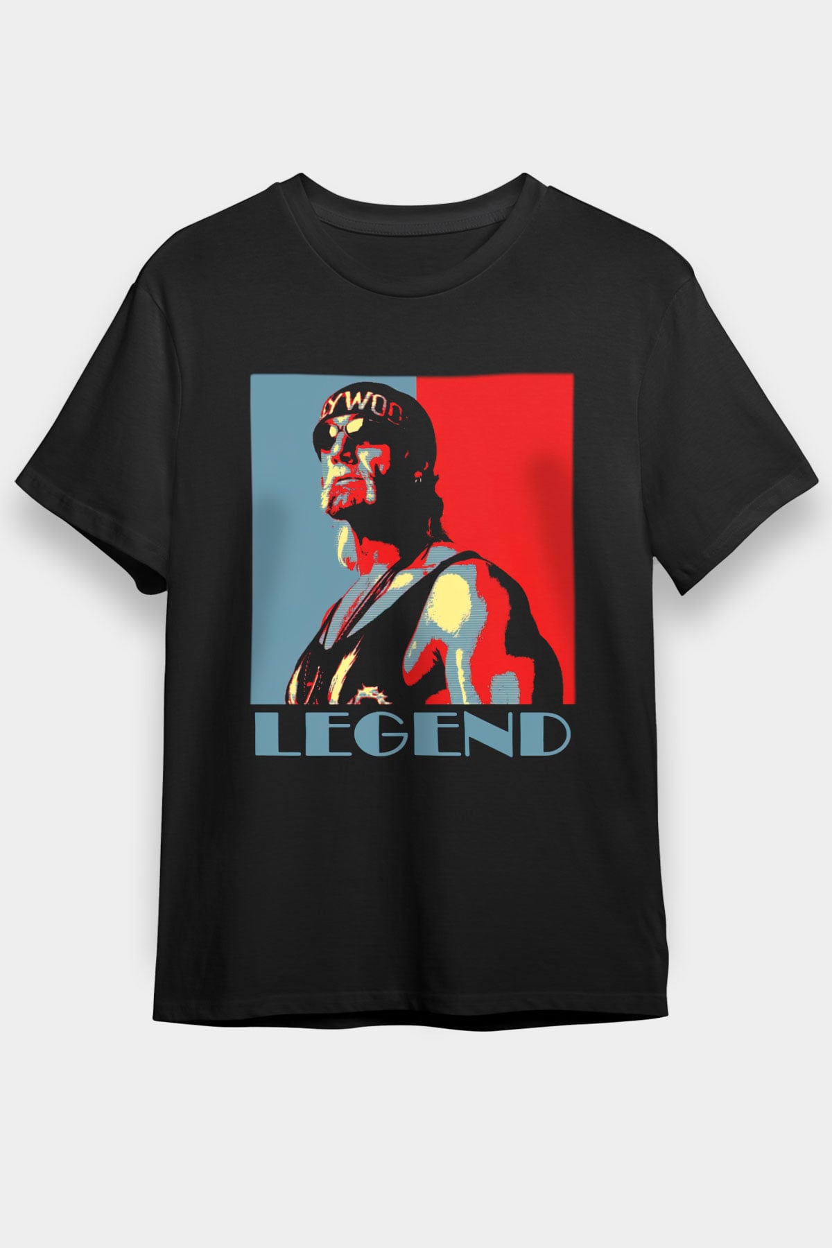 Hulk Hogan Siyah Unisex Tişört