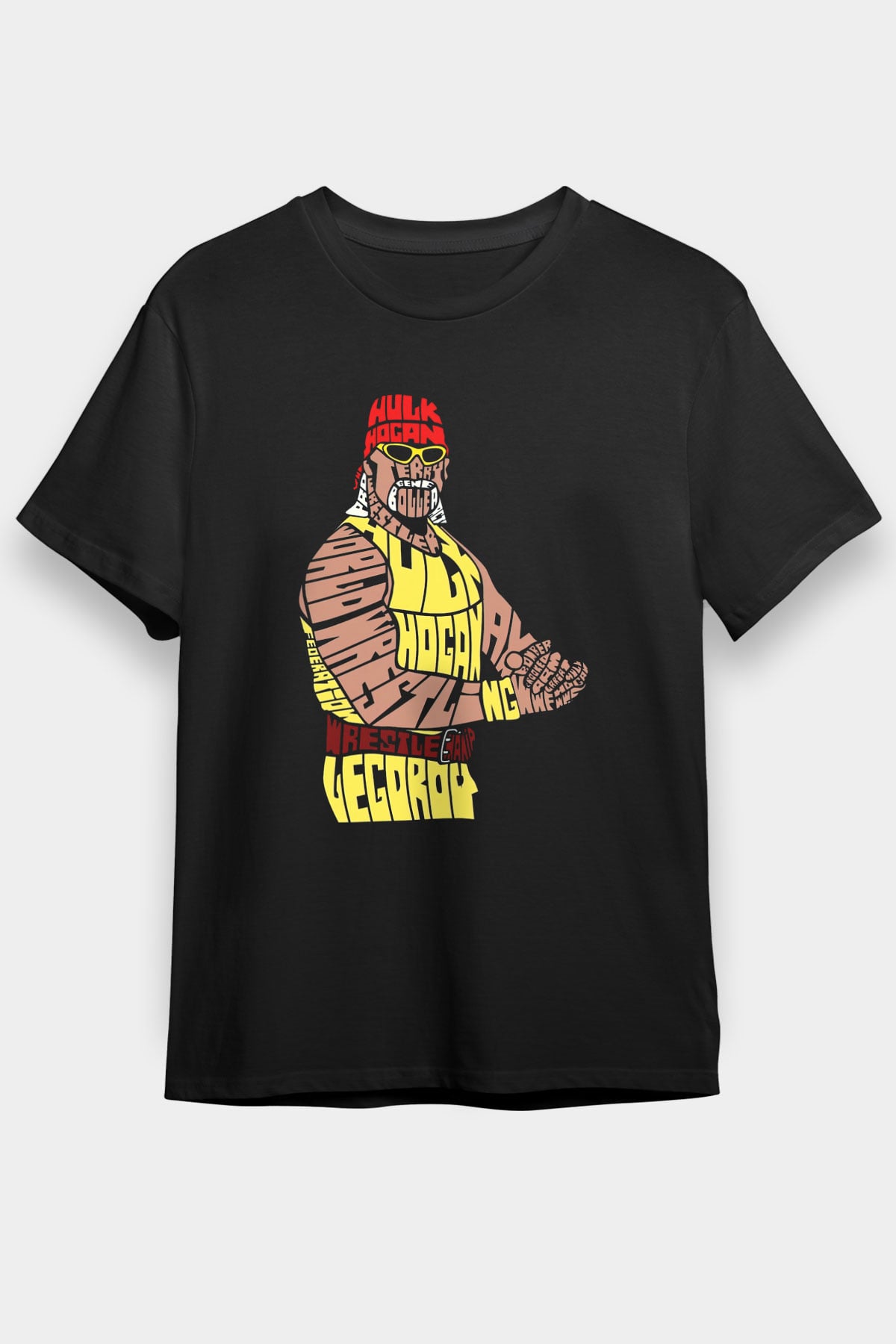 Hulk Hogan Siyah Unisex Tişört