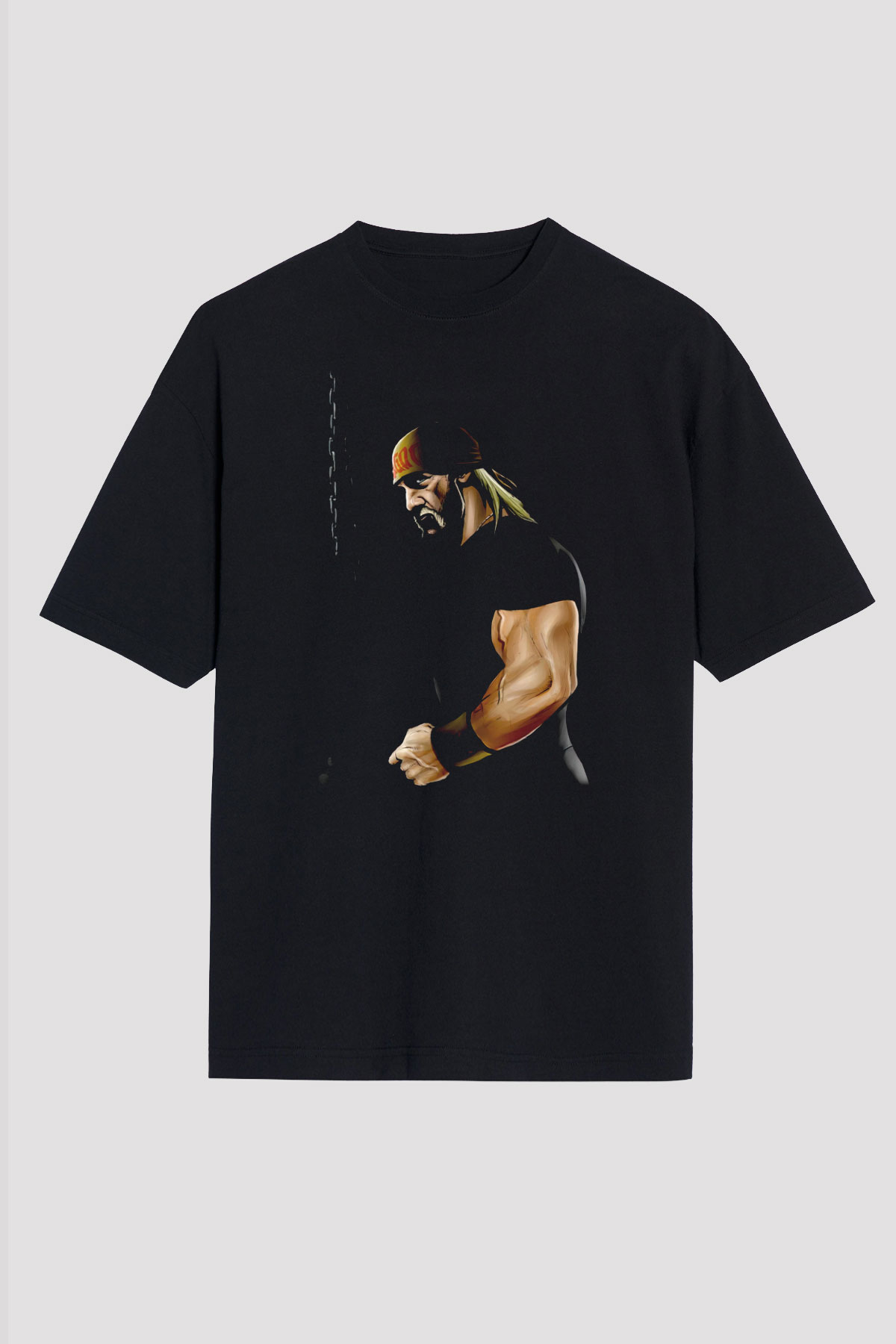 Hulk Hogan Siyah Unisex Tişört