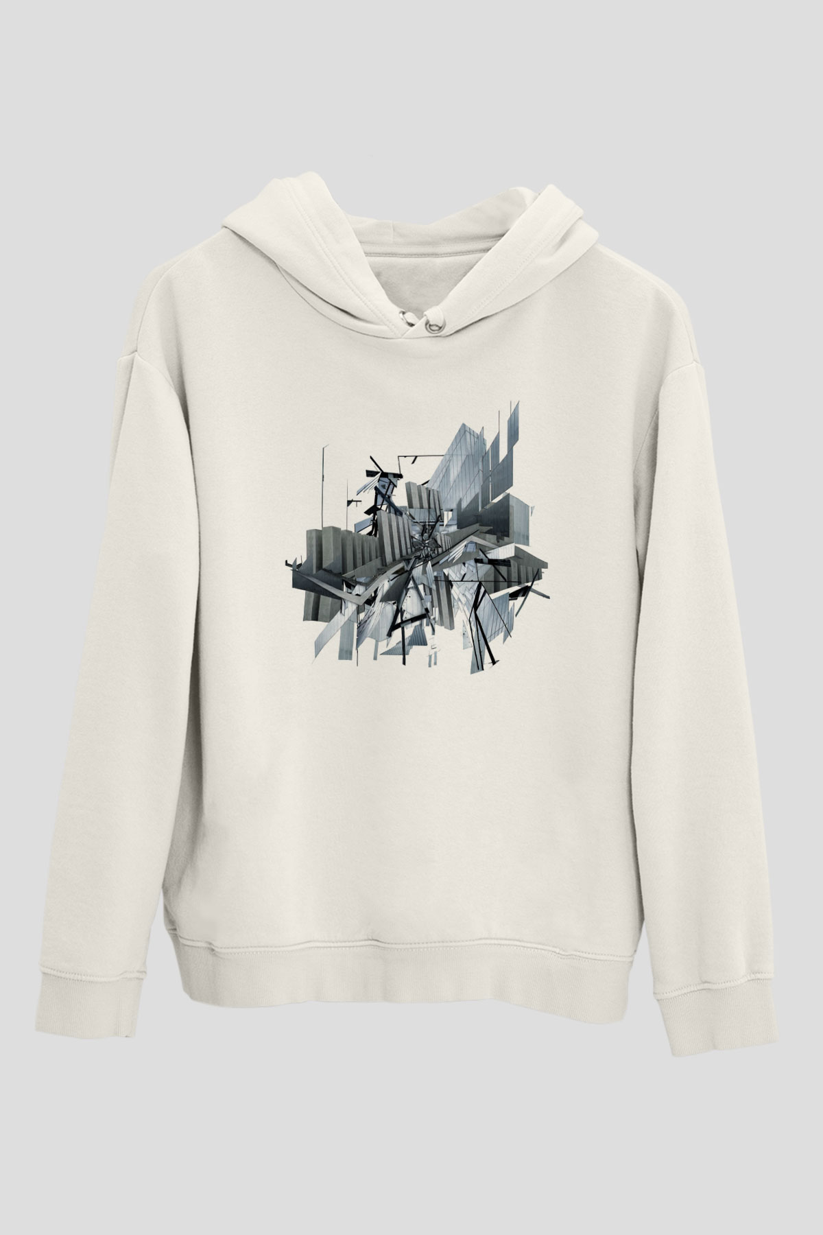 İç mimar Beyaz Unisex Hoodie