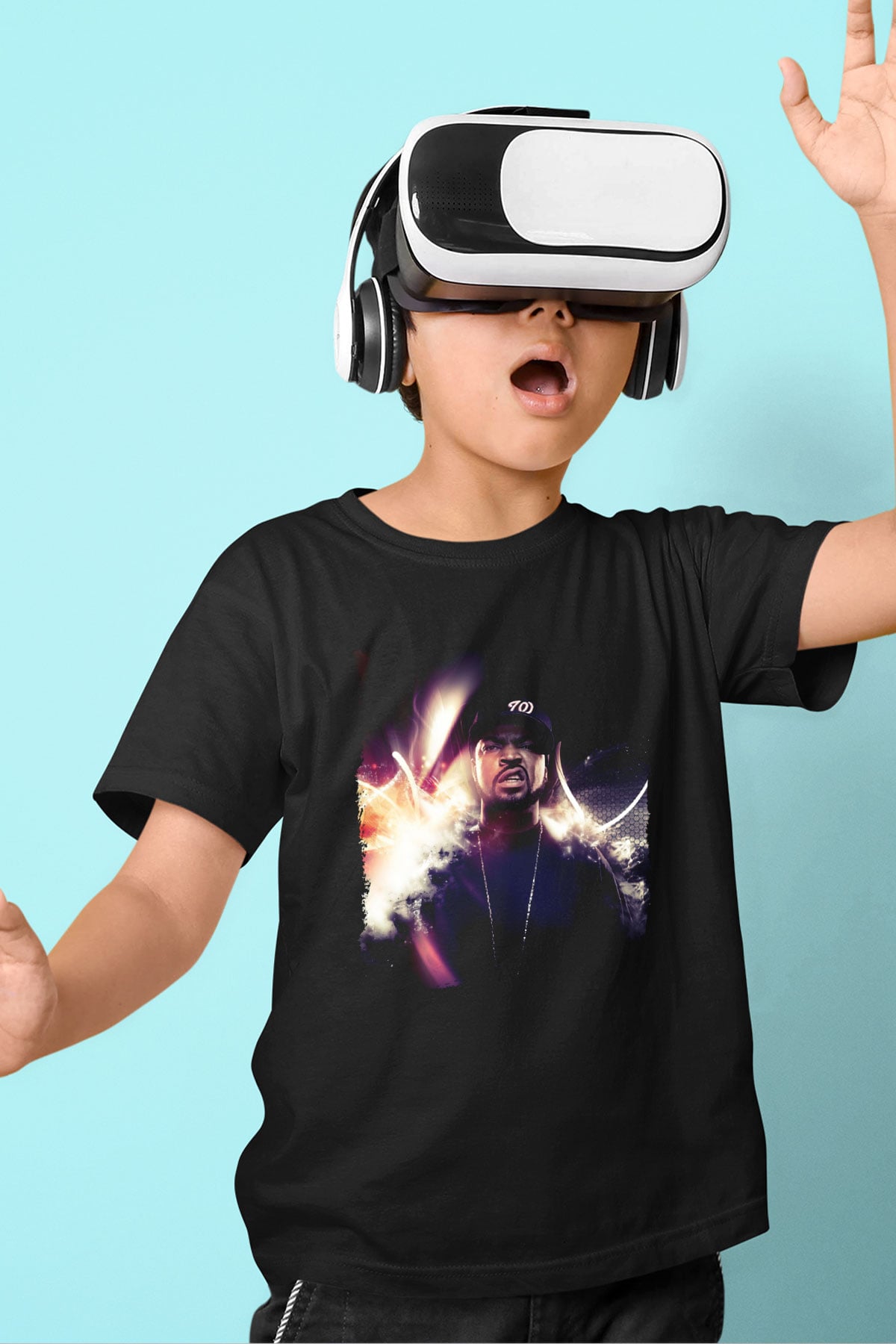 Ice-T Siyah Unisex Çocuk Tişört