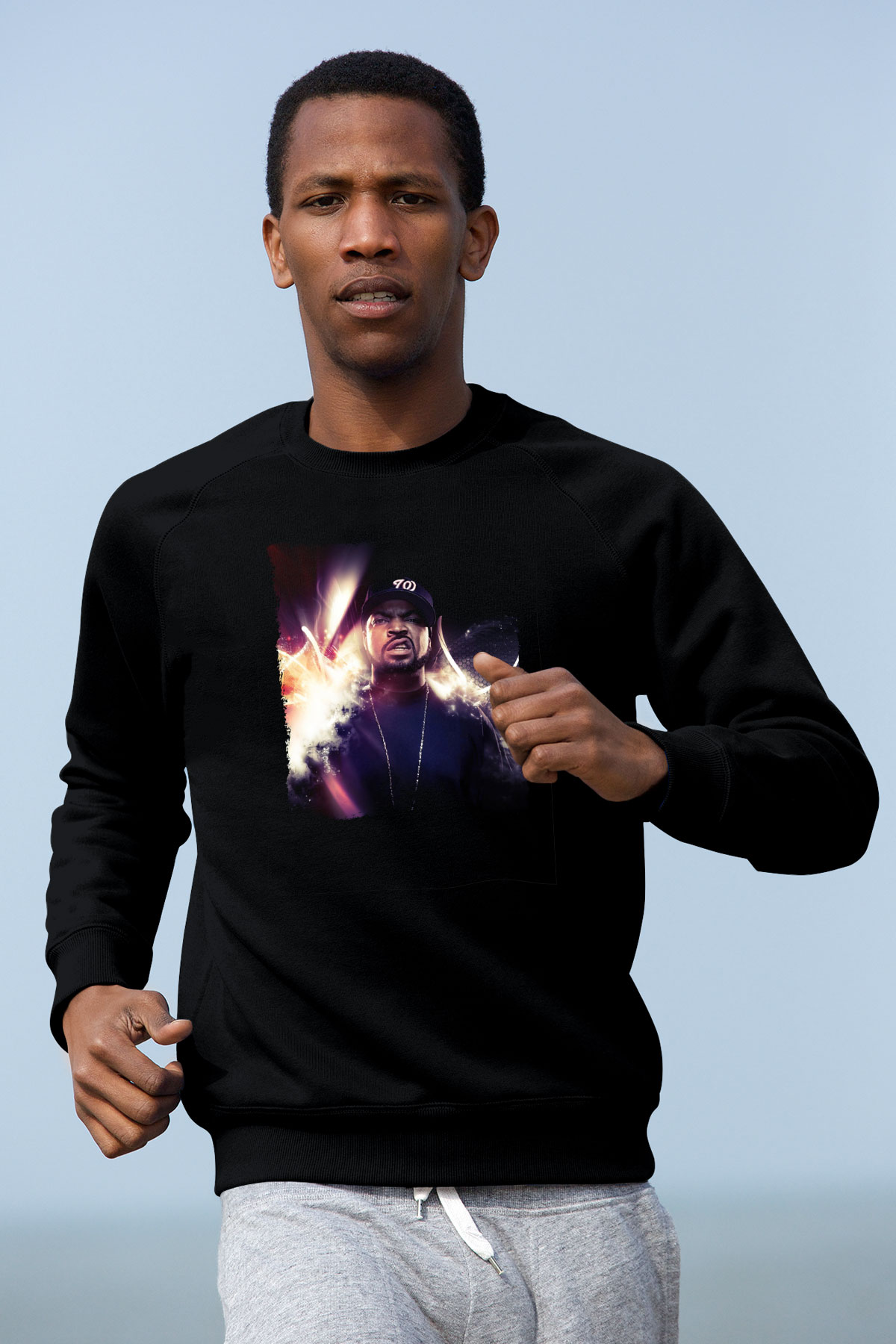 Ice-T Siyah Unisex Sweatshirt