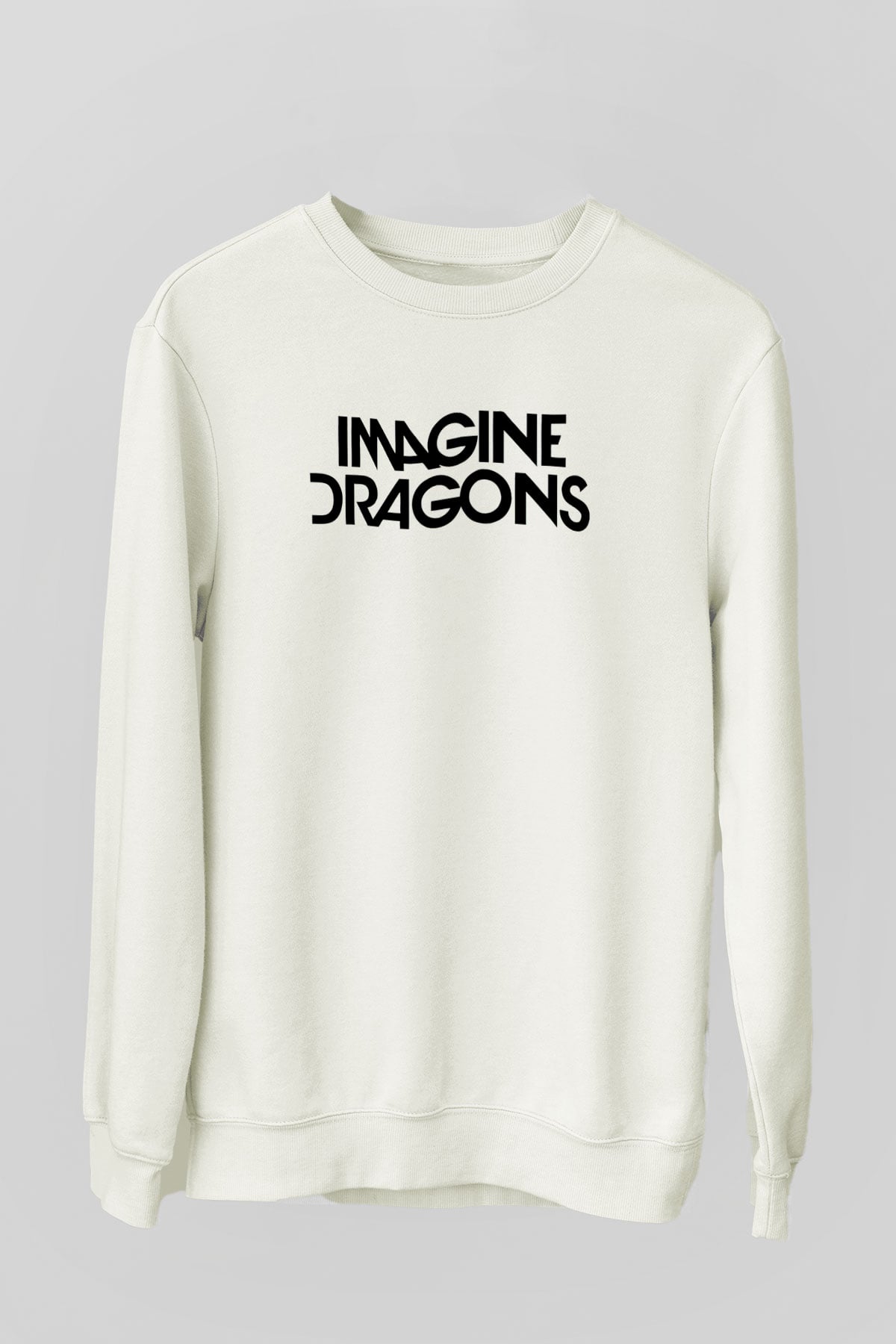 Imagine Dragons Beyaz Unisex Sweatshirt