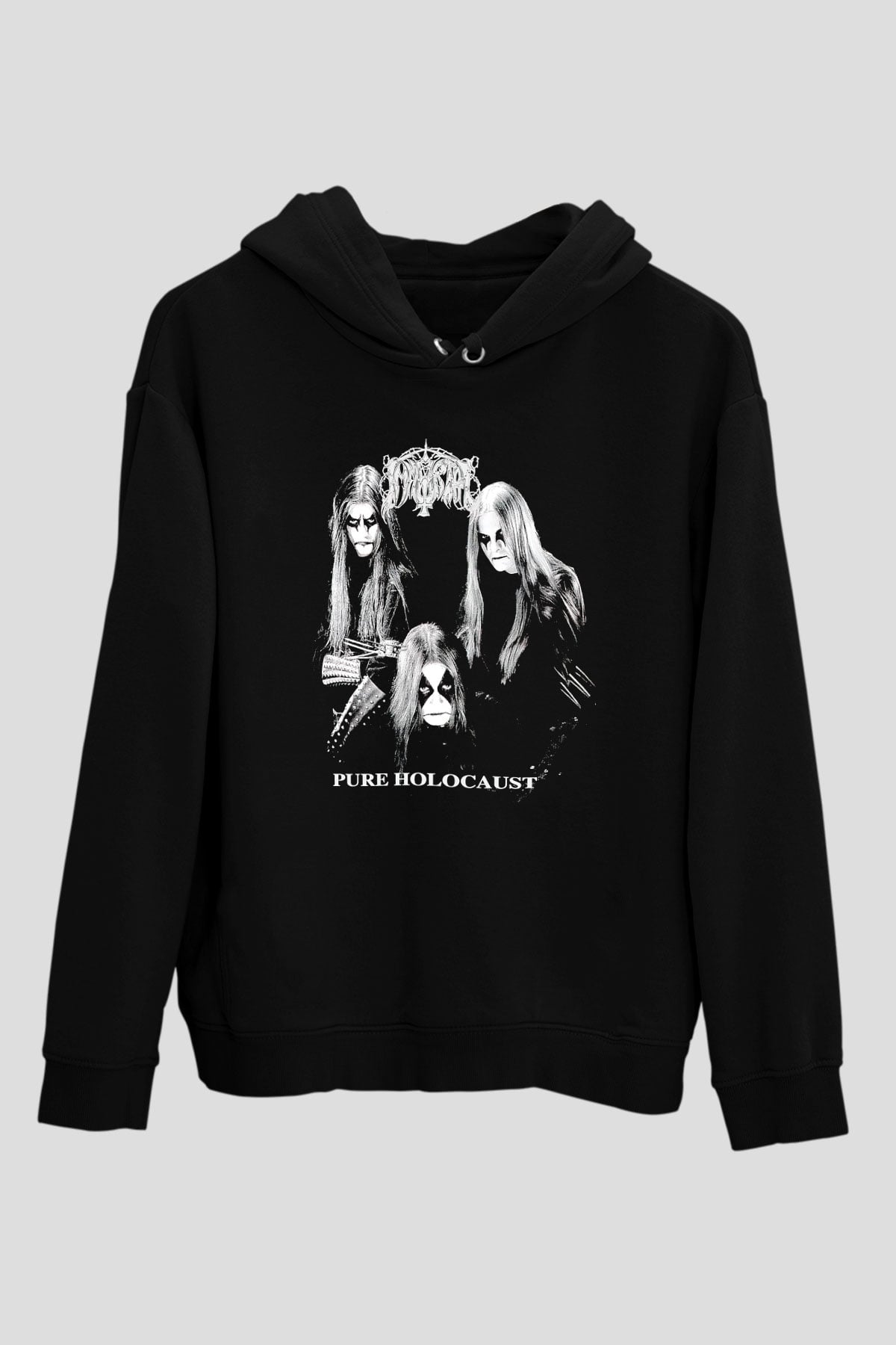 Immortal Siyah Unisex Hoodie