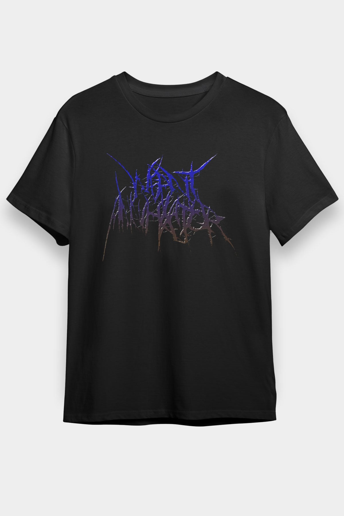 Impetigo Baskılı Unisex Siyah Tişört - Tshirt