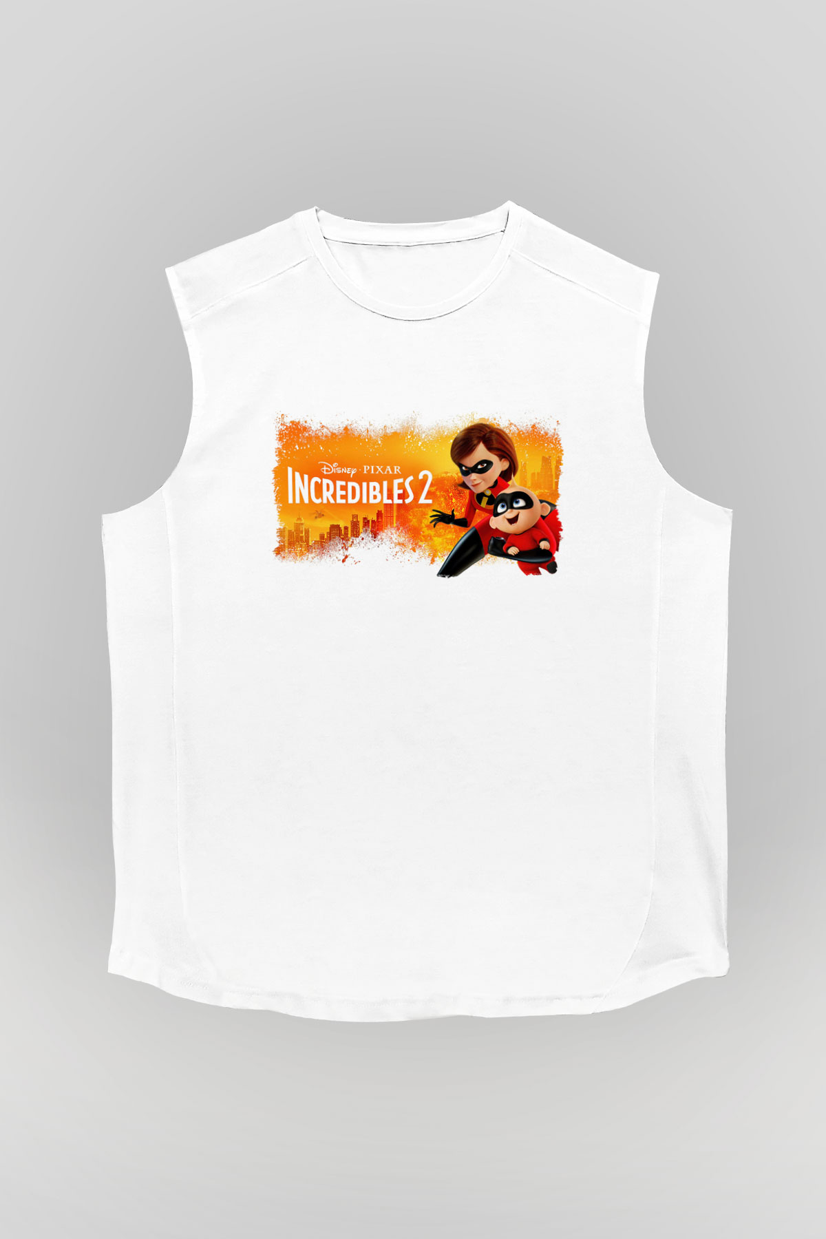 Incredibles (The) Beyaz Unisex Kolsuz Tişört