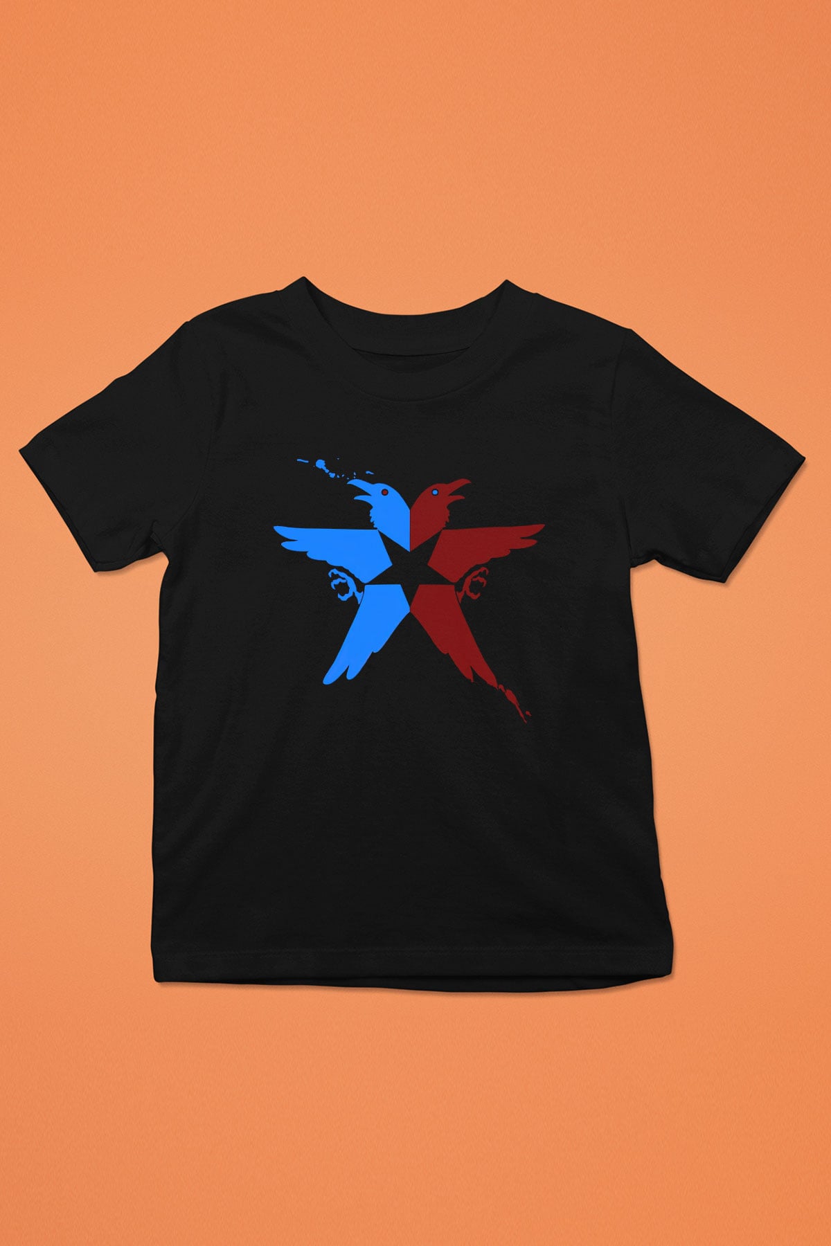 Infamous Siyah Unisex Çocuk Tişört