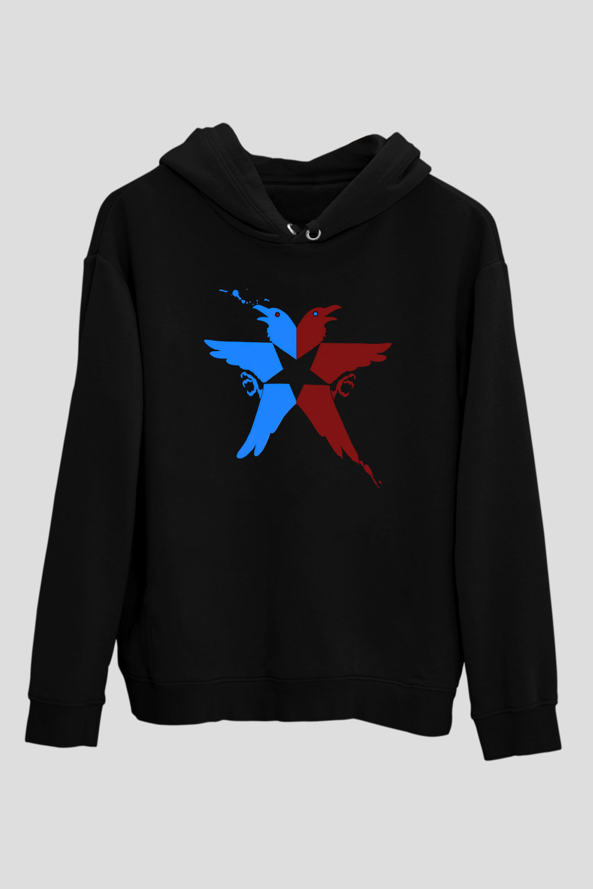 Infamous Siyah Unisex Hoodie