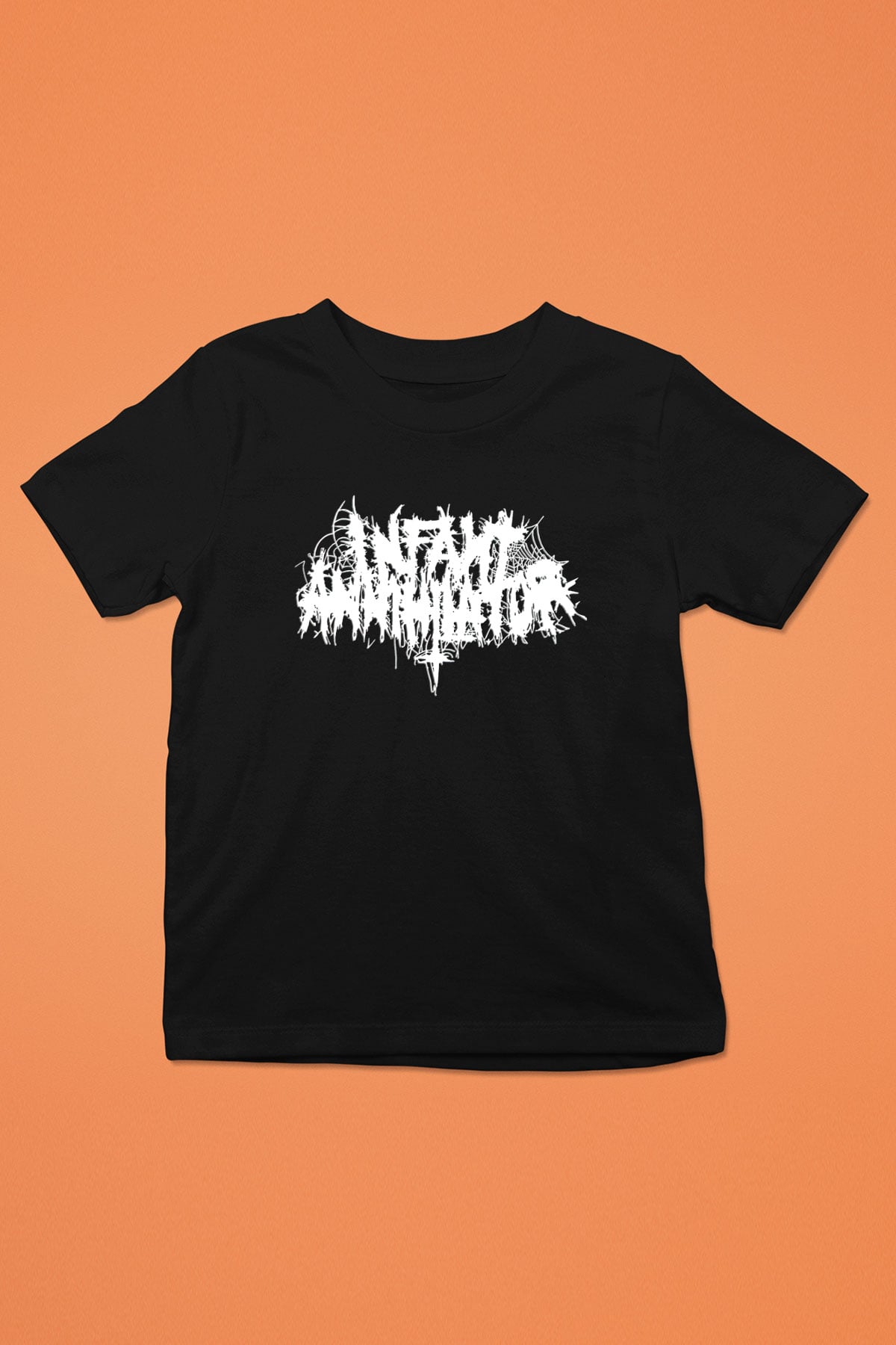 İnfant Annihilator Baskılı Unisex Siyah Çocuk Tişört - Tshirt