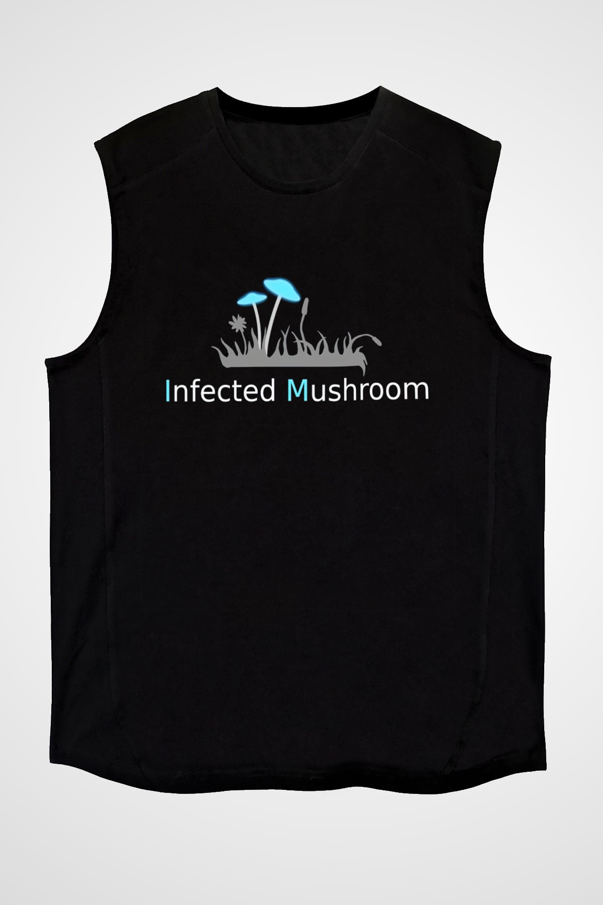 Infected Mushroom Siyah Unisex Kolsuz Tişört