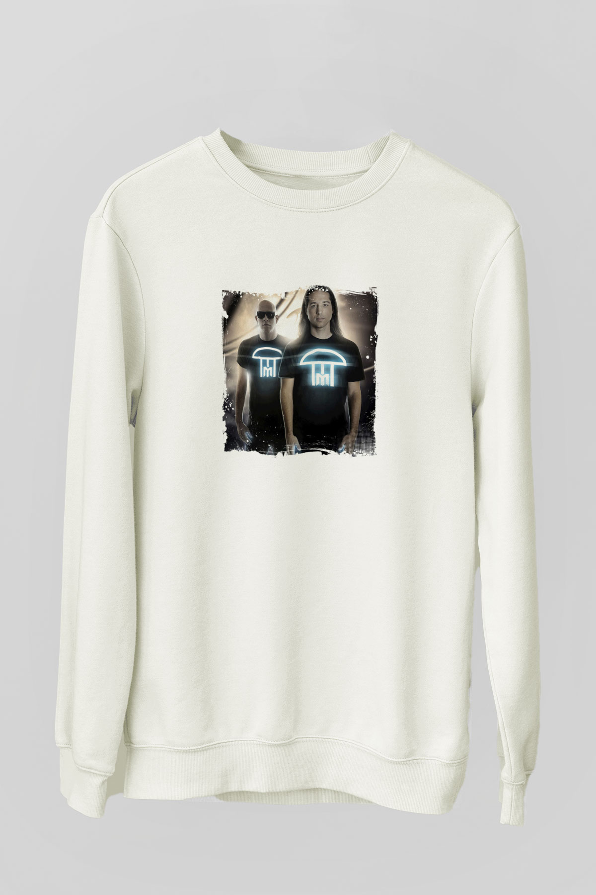 Infected MushroomBaskılı Beyaz Sweatshirt