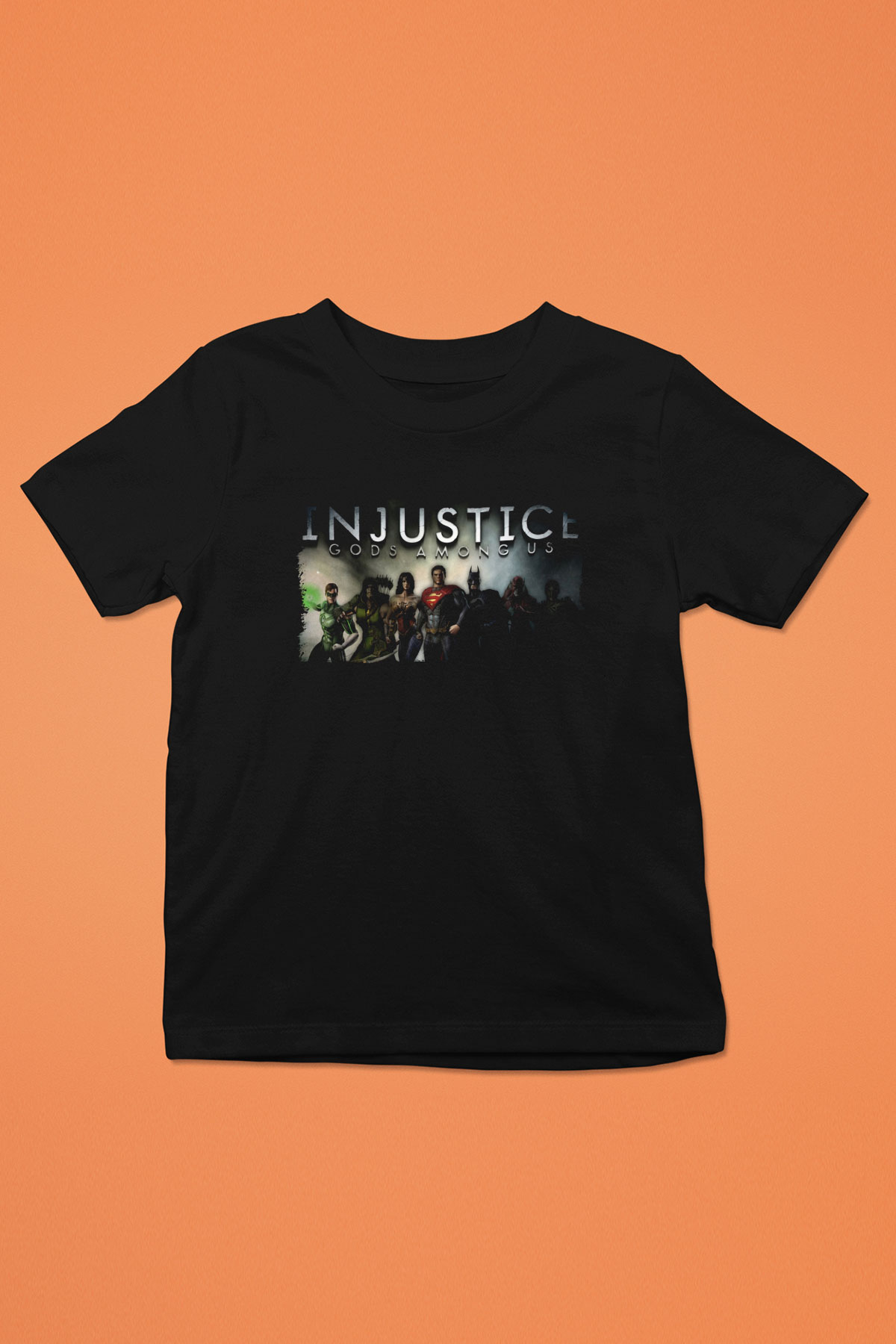 Injustice 2 Siyah Unisex Çocuk Tişört