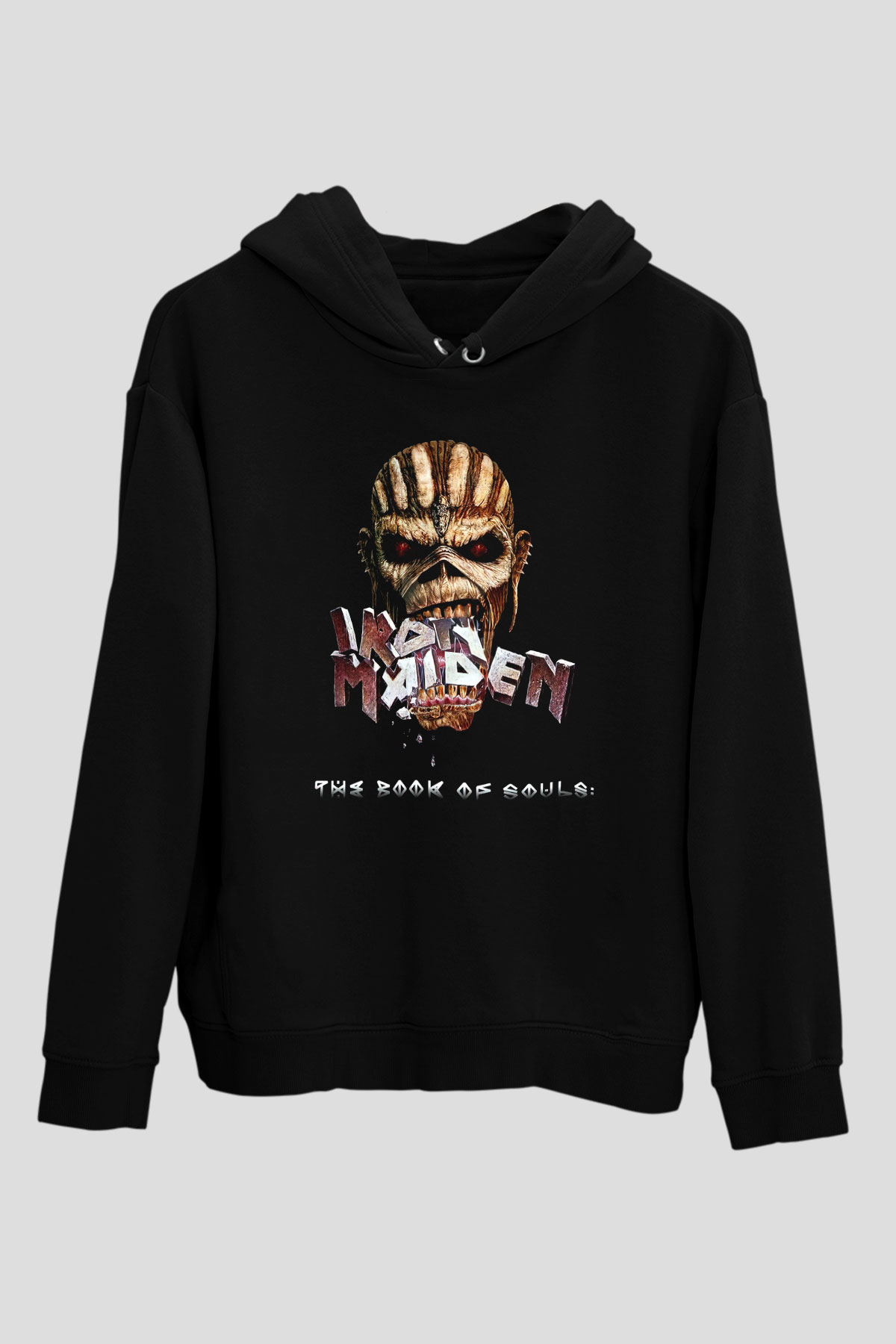 Iron Maiden Siyah Unisex Hoodie