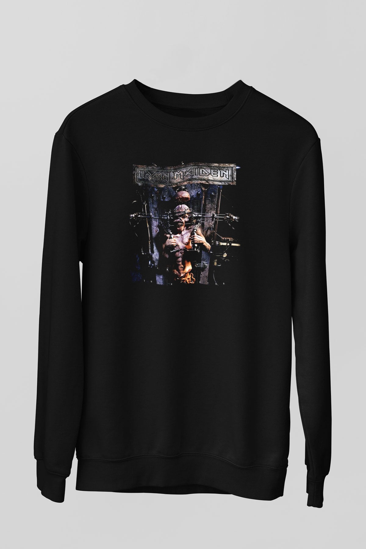 Iron Maiden Siyah Unisex Sweatshirt