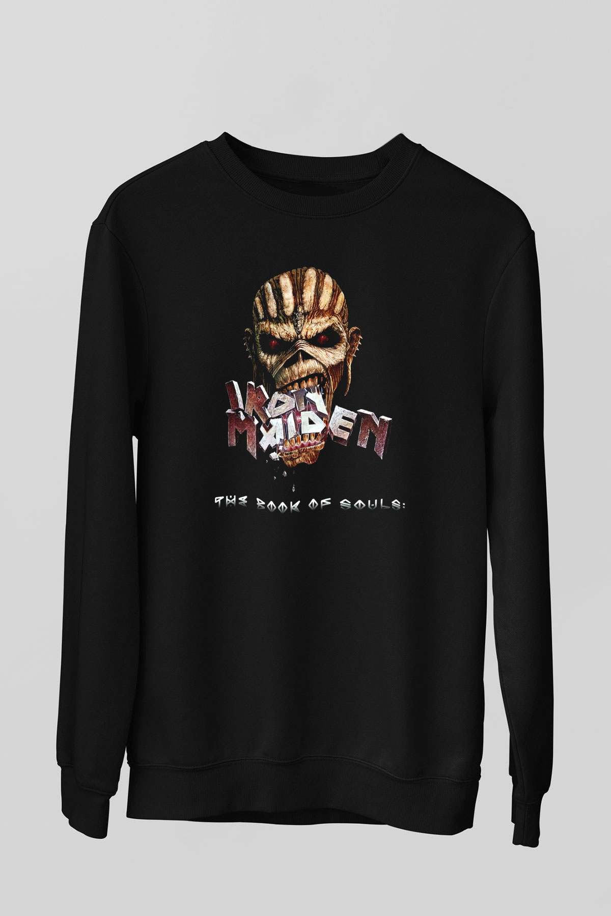 Iron Maiden Siyah Unisex Sweatshirt